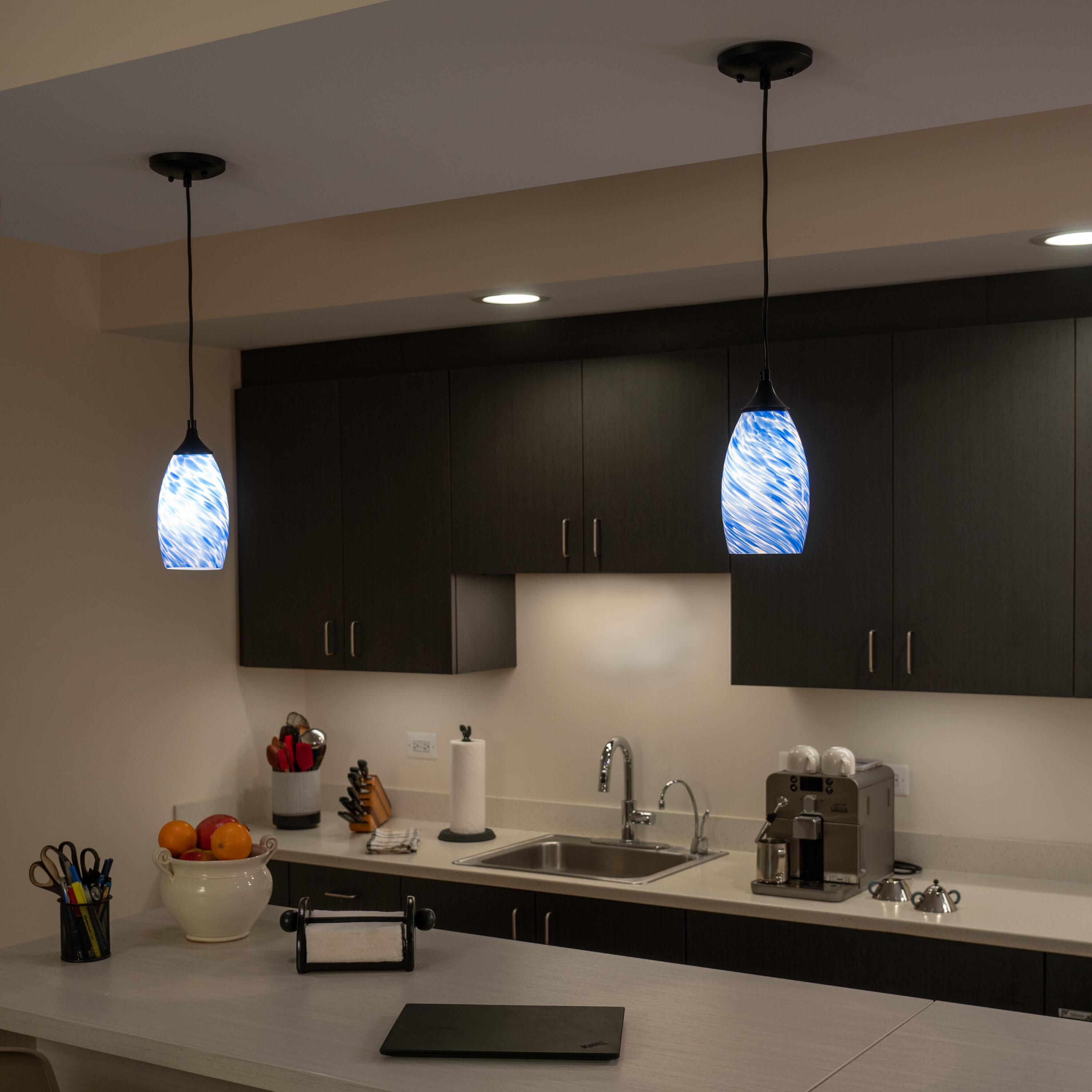 Vaxcel Milano 1 - Light Pendant in  Matte Black