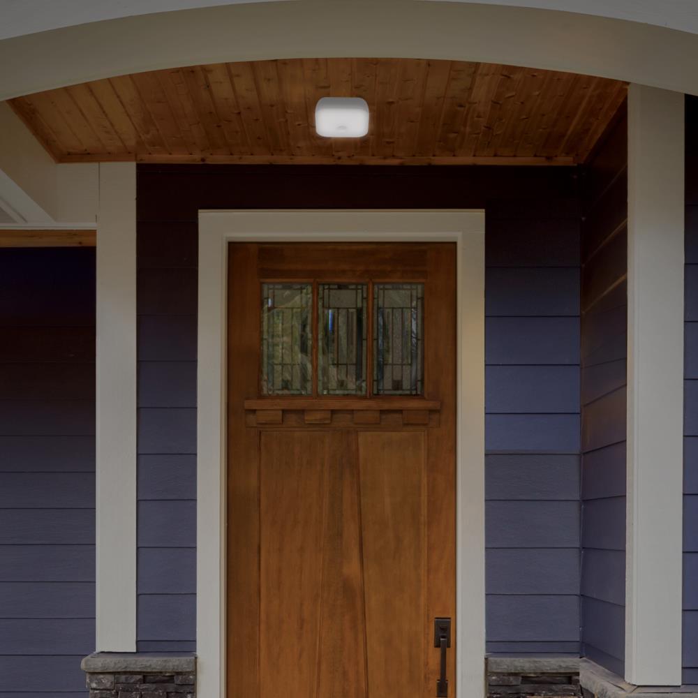 Brilliant Evolution Wireless LED Outdoor Flush Mount with Motion Sensor