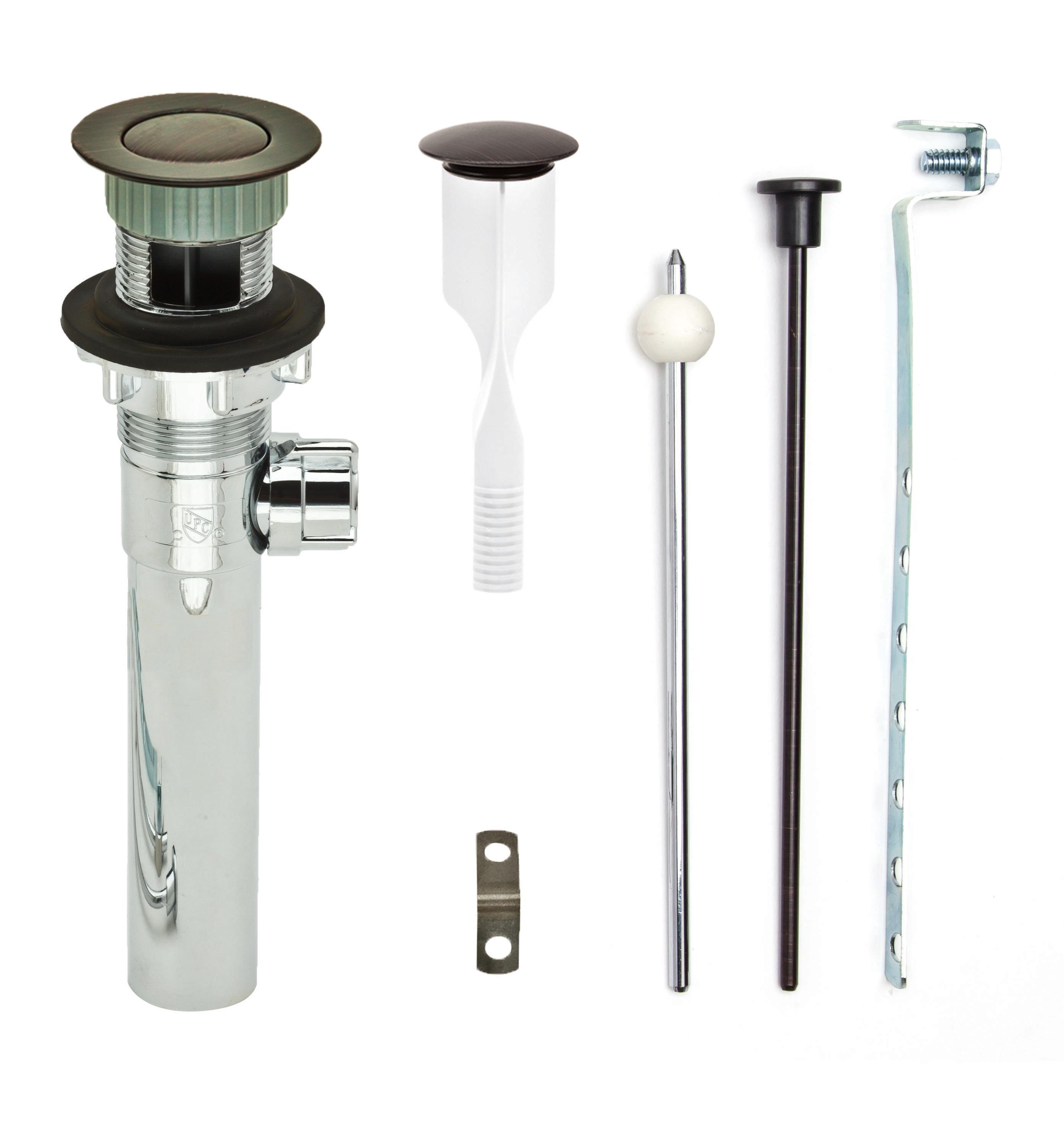 Innova Oil Rubbed Bronze High Arc Bathroom Faucet