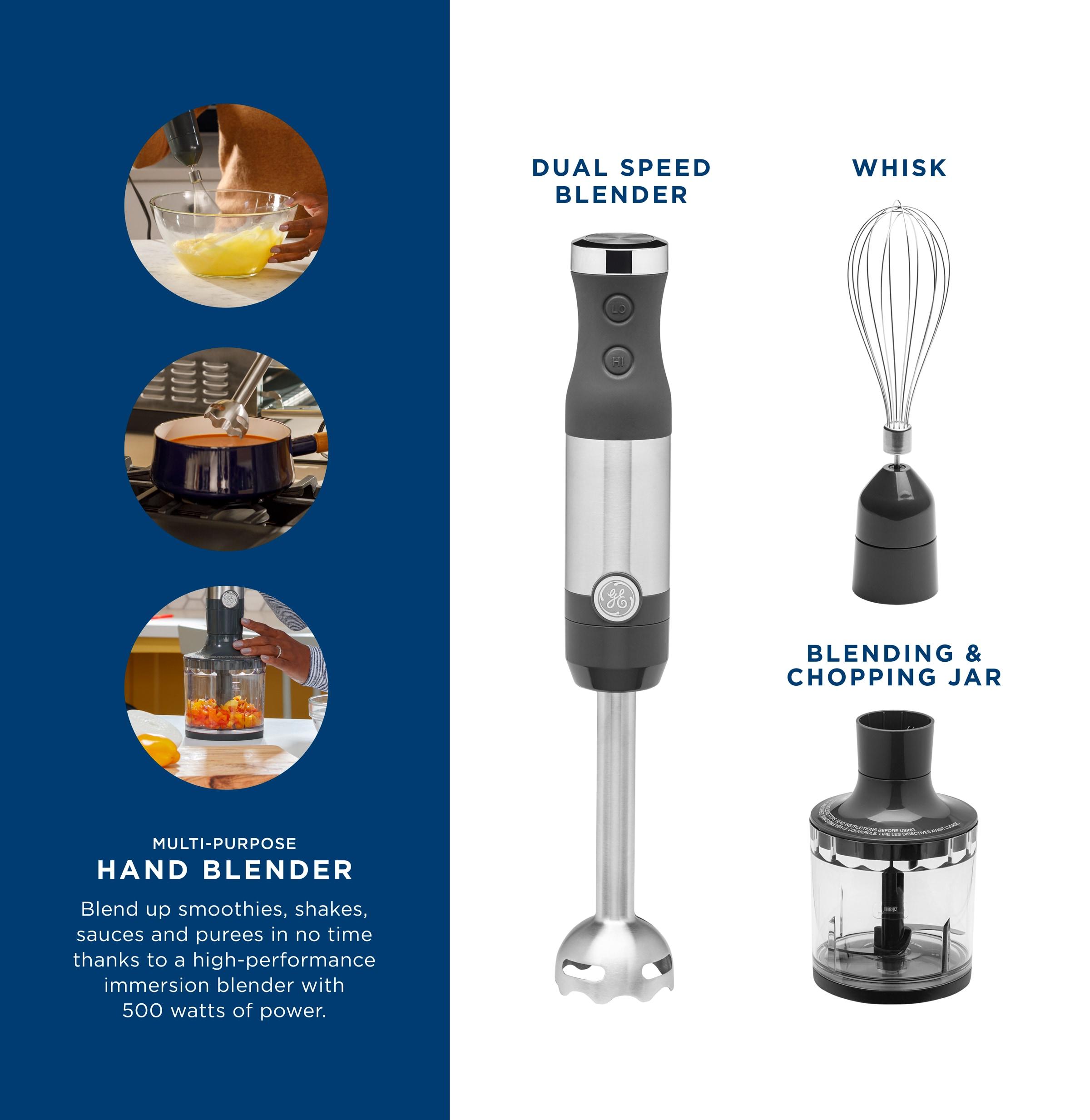 GE Immersion Blender with Accessories