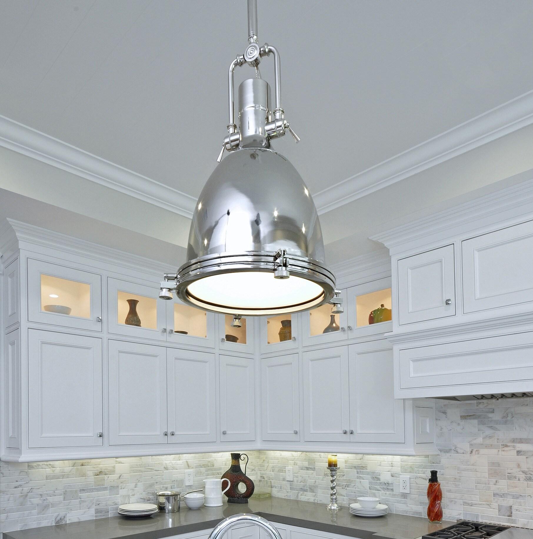 -One Light Adjustable Pendant In Modern Style-14.25 Inches Wide By 23.5 Inches High-Satin Nickel Finish Maxim Lighting 25104Ftsn