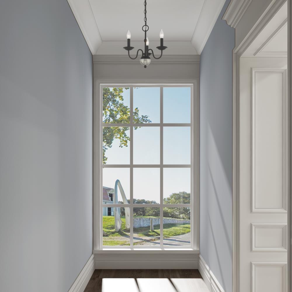 Livex Lighting Windsor 3 - Light Chandelier in  Black