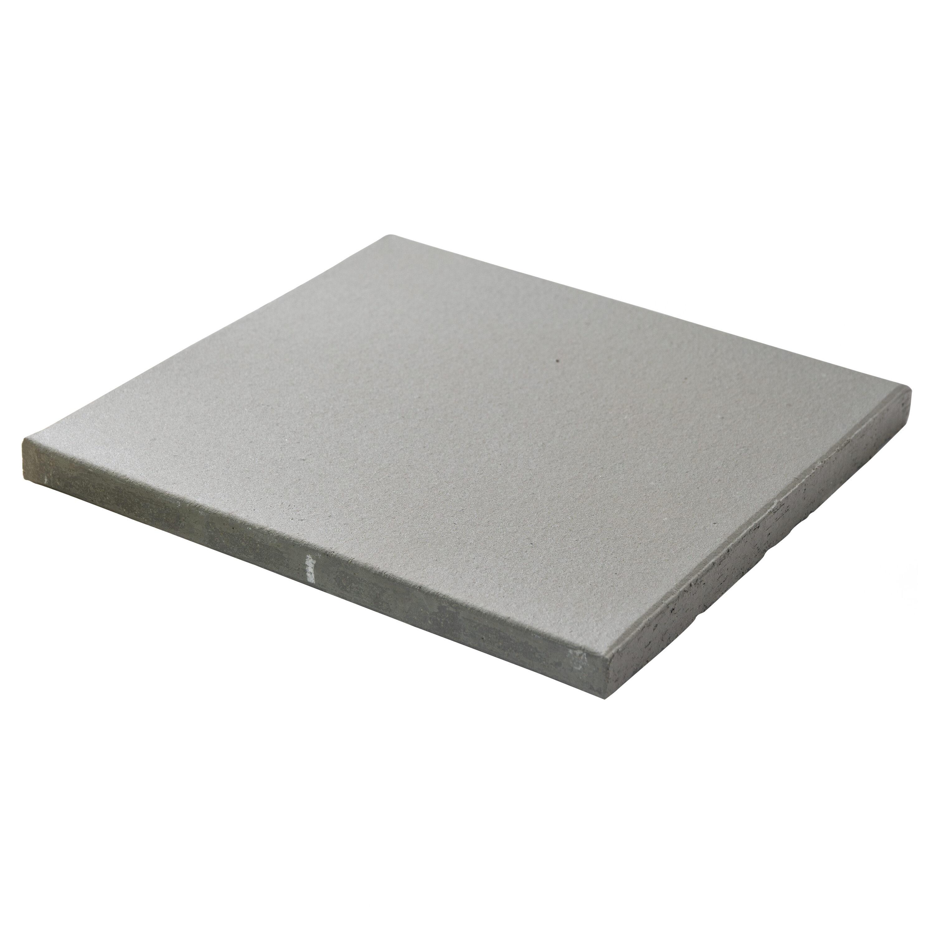 Merola Tile Quarry 6" x 6" Ceramic Bullnose Tile Trim in Gray