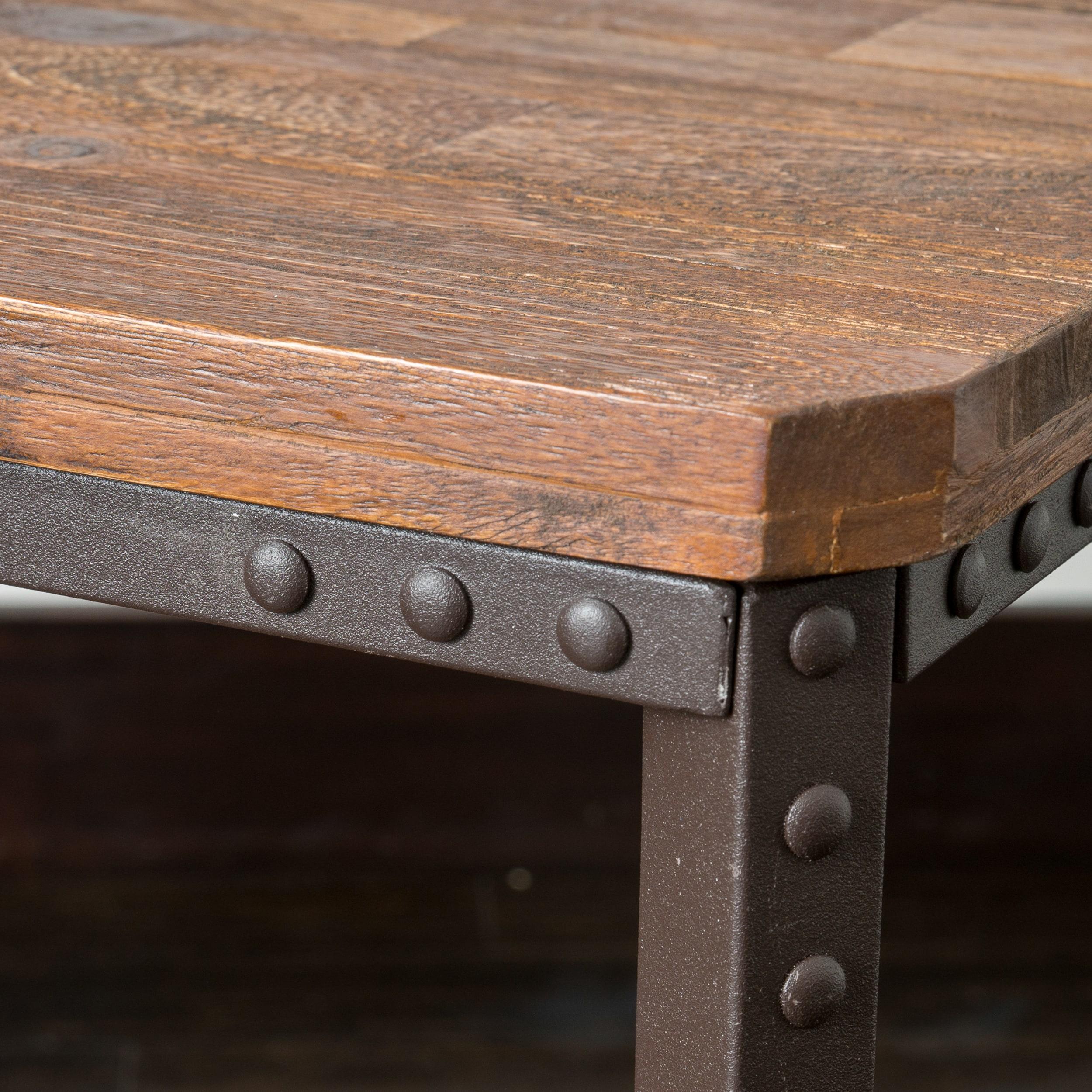 Ronan Rustic End Table - Rustic - Christopher Knight Home
