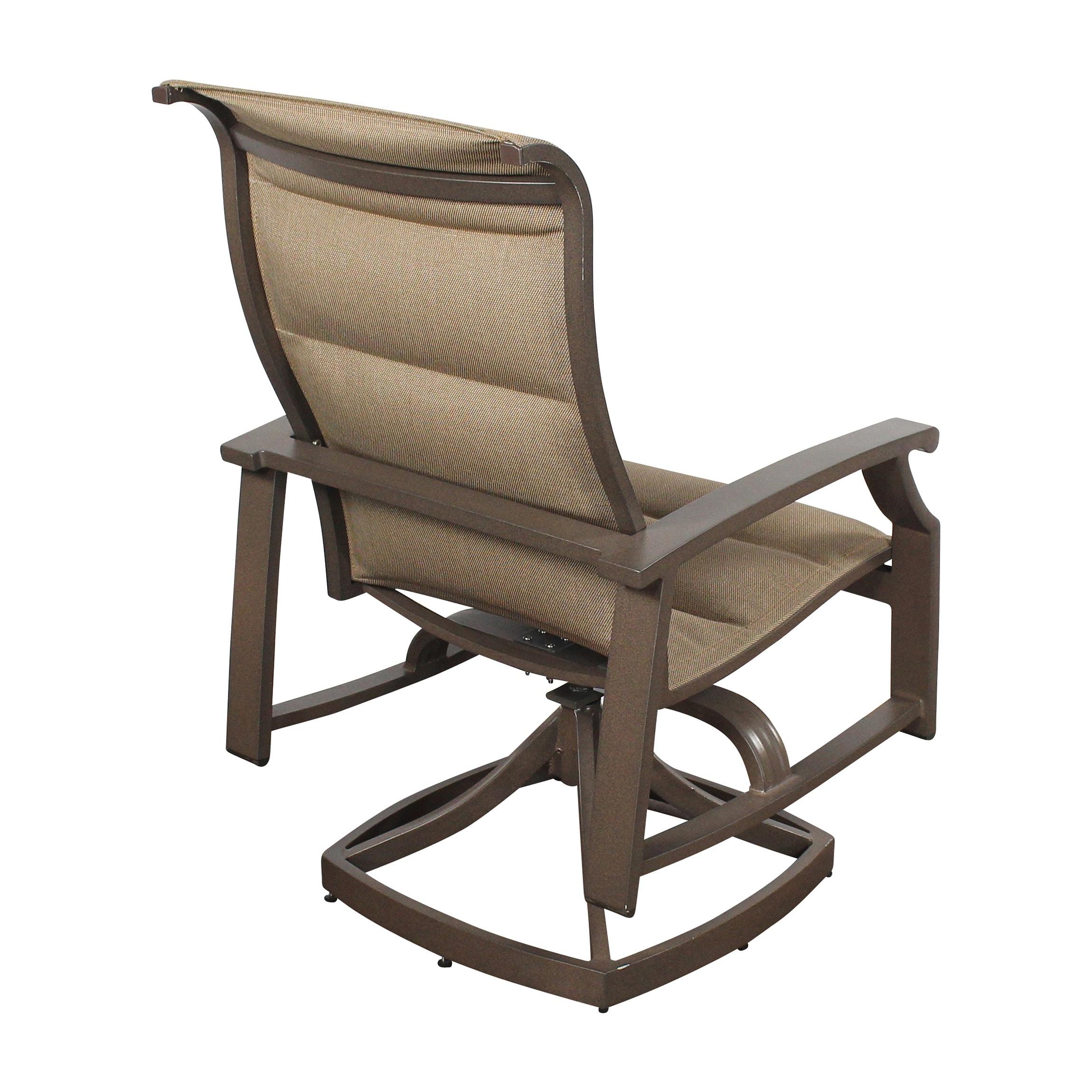 Courtyard Casual  Madison 2 Padded-Sling Swivel Dining Chairs