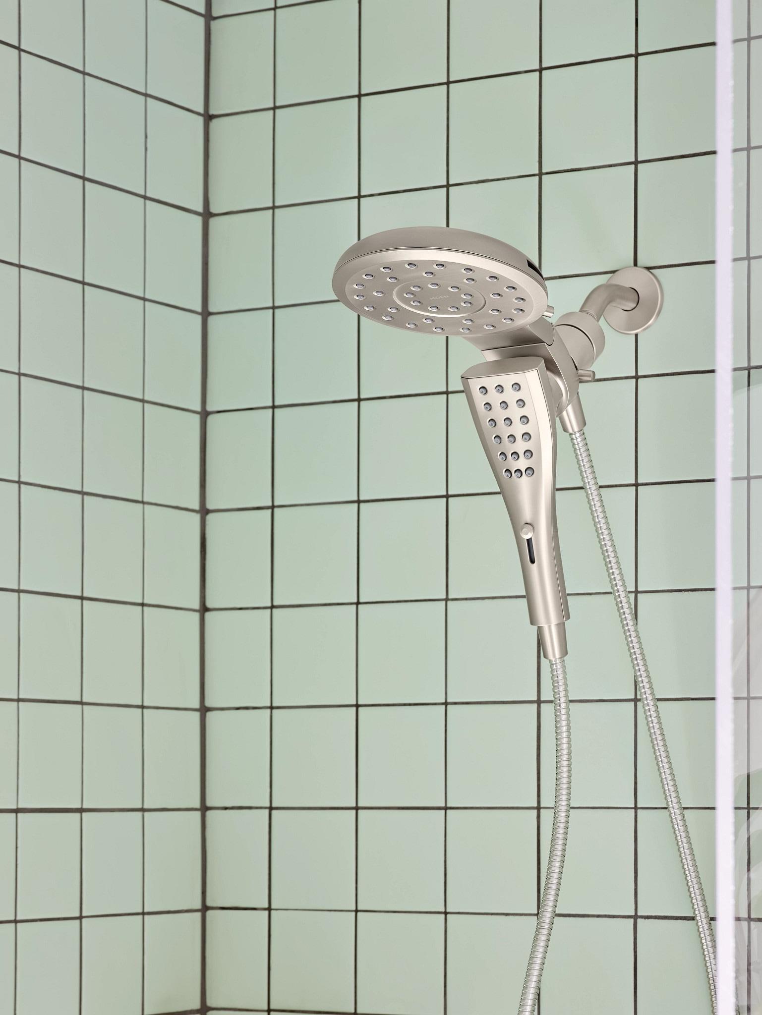 Verso 1.75 GPM Rainshower/Handshower Combination with Infiniti Dial and Magnetix Docking