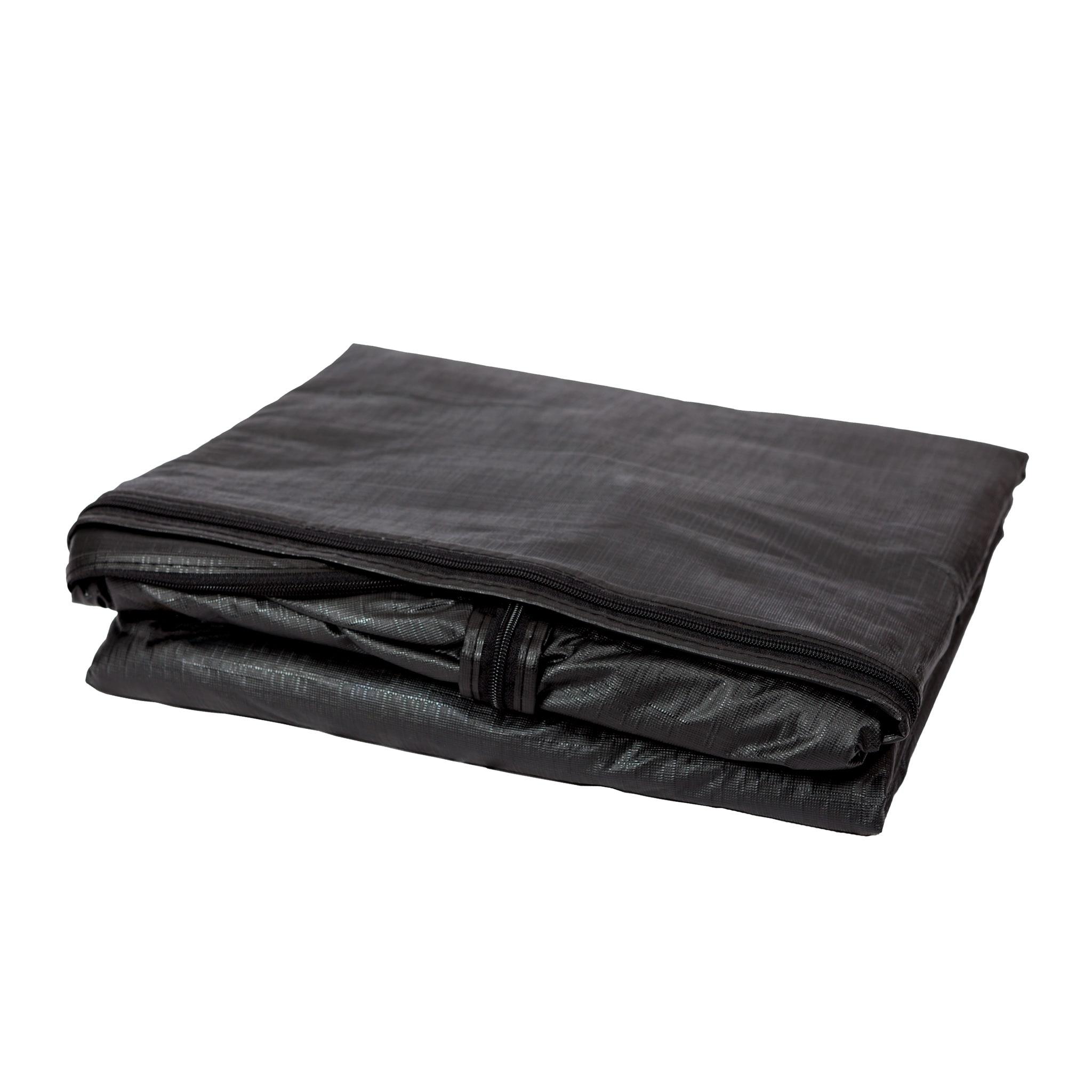 Balken Home Fire Sense Outdoor Full Length Patio Heater Vinyl Cover, Black