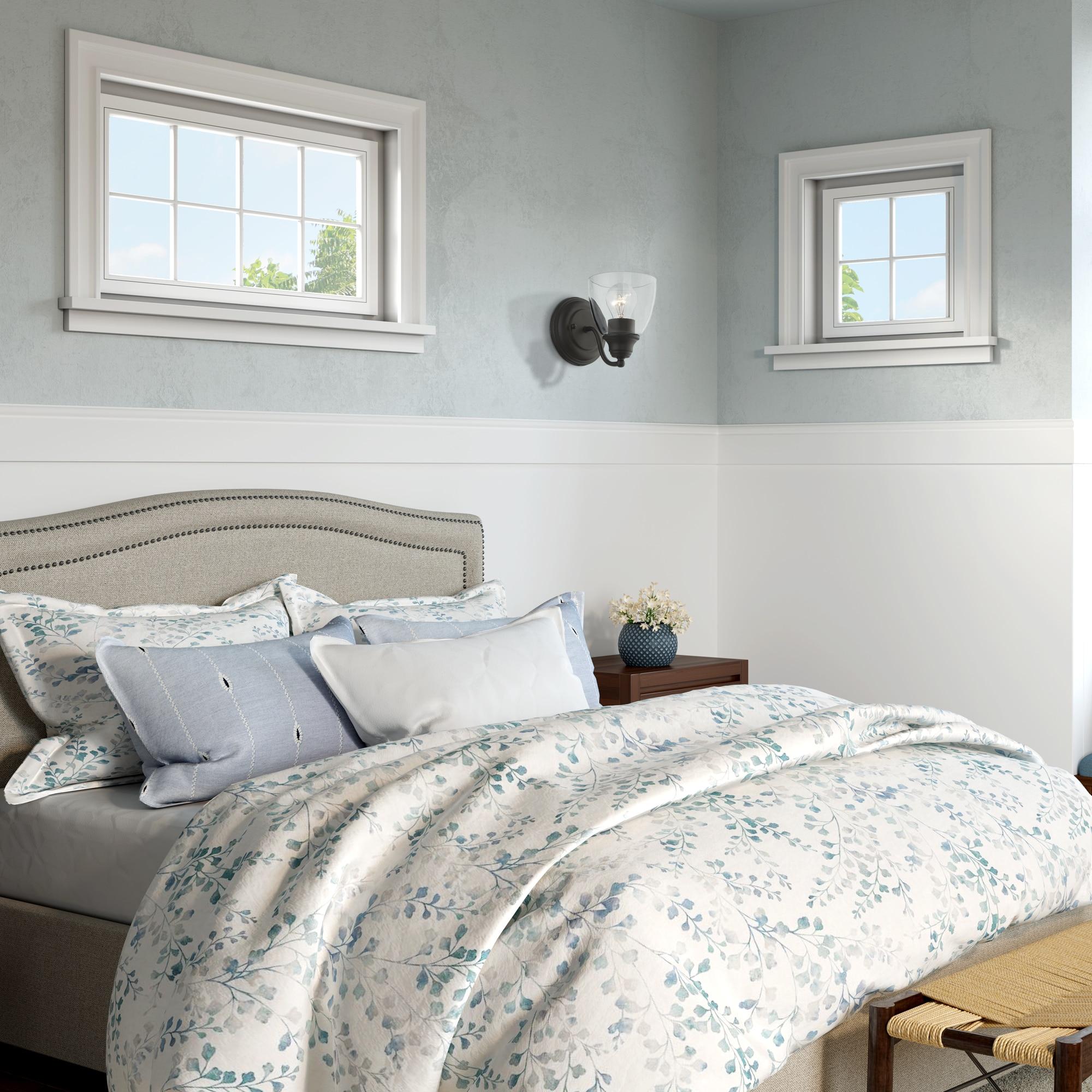 Livex Lighting Montgomery 1 - Light Vanity in  Black