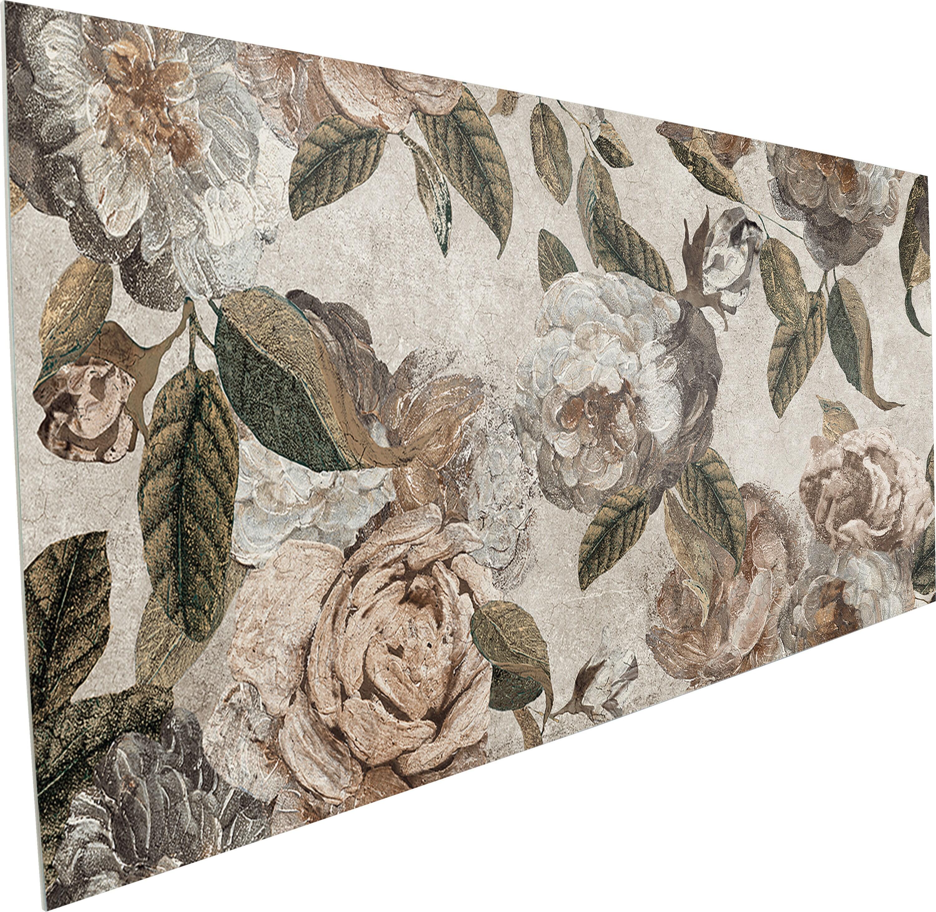 Merola Tile Parete Fiori 24" x 47" Porcelain Natural / Floral Wall & Floor Tile