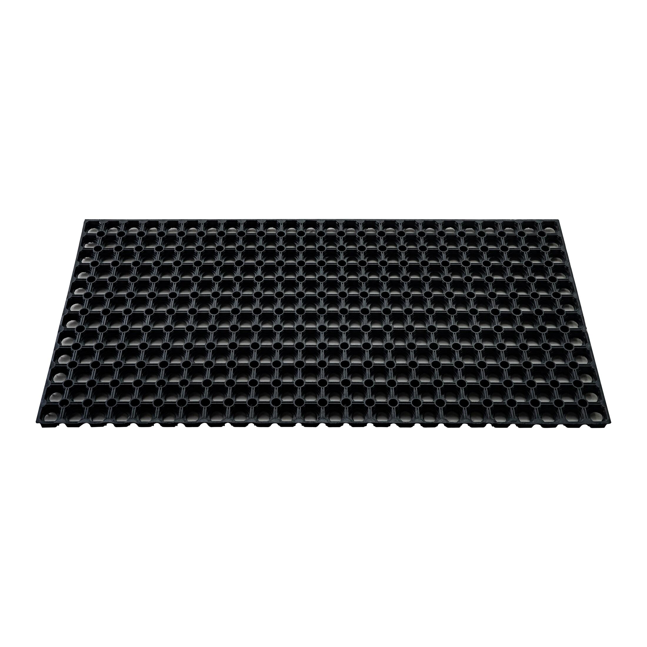 Floortex® Doortex® Octomat All Seasons Black Outdoor Entrance Mat - 24" x 32"