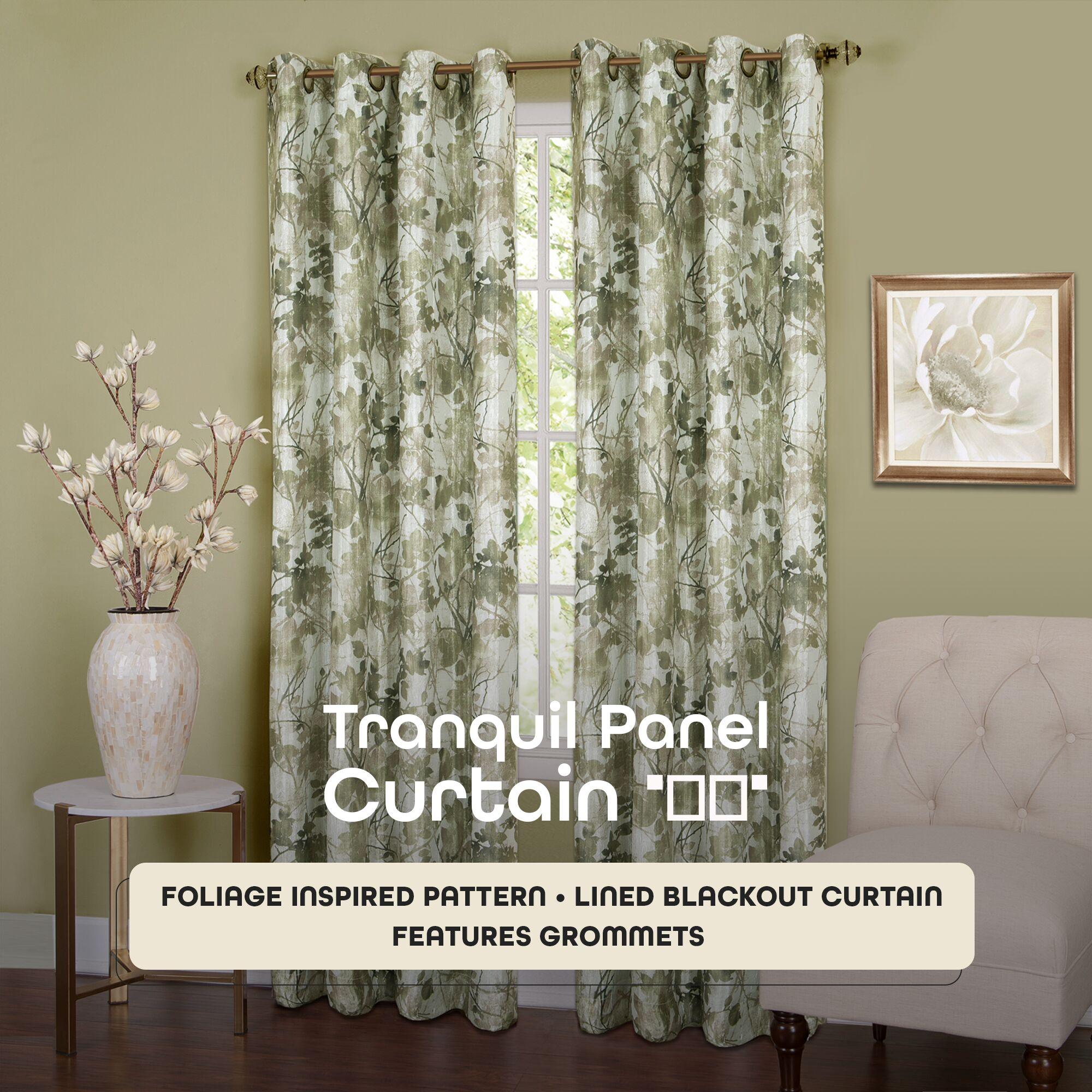 Ophelia & Co. Sybilla Synthetic Room Darkening Curtain Single Panel