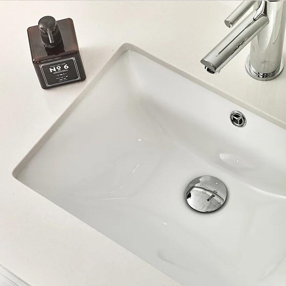 Lucera 24" Wall Mount Modern Single Sink Bathroom Vanity with Top and Undermount Sink