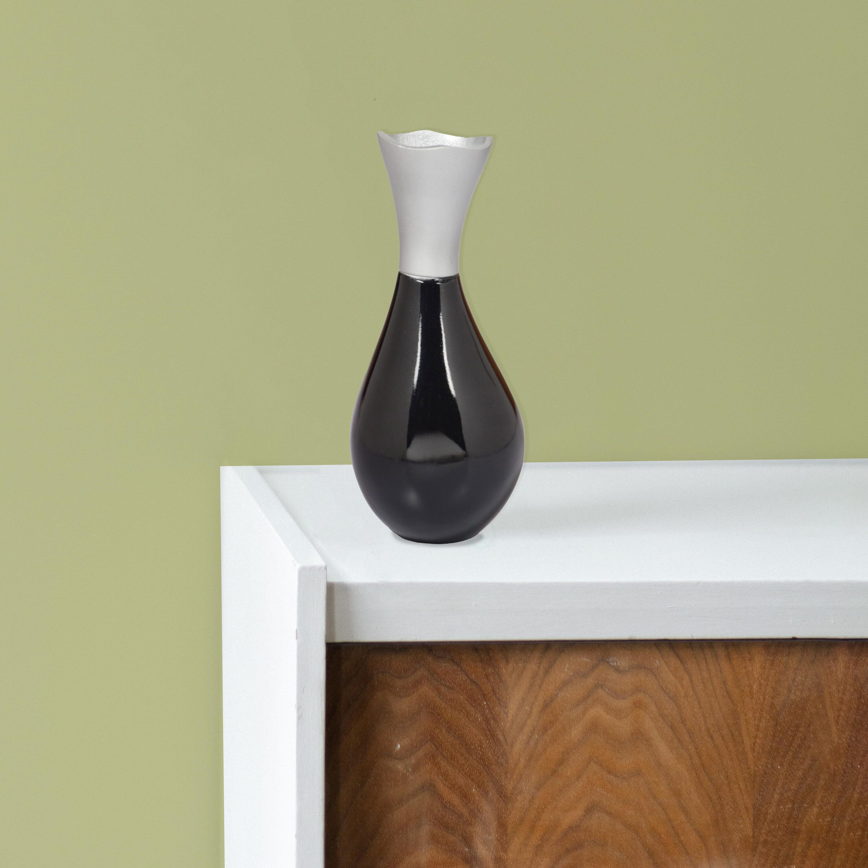 Orren Ellis Pompea Aluminum Table Vase