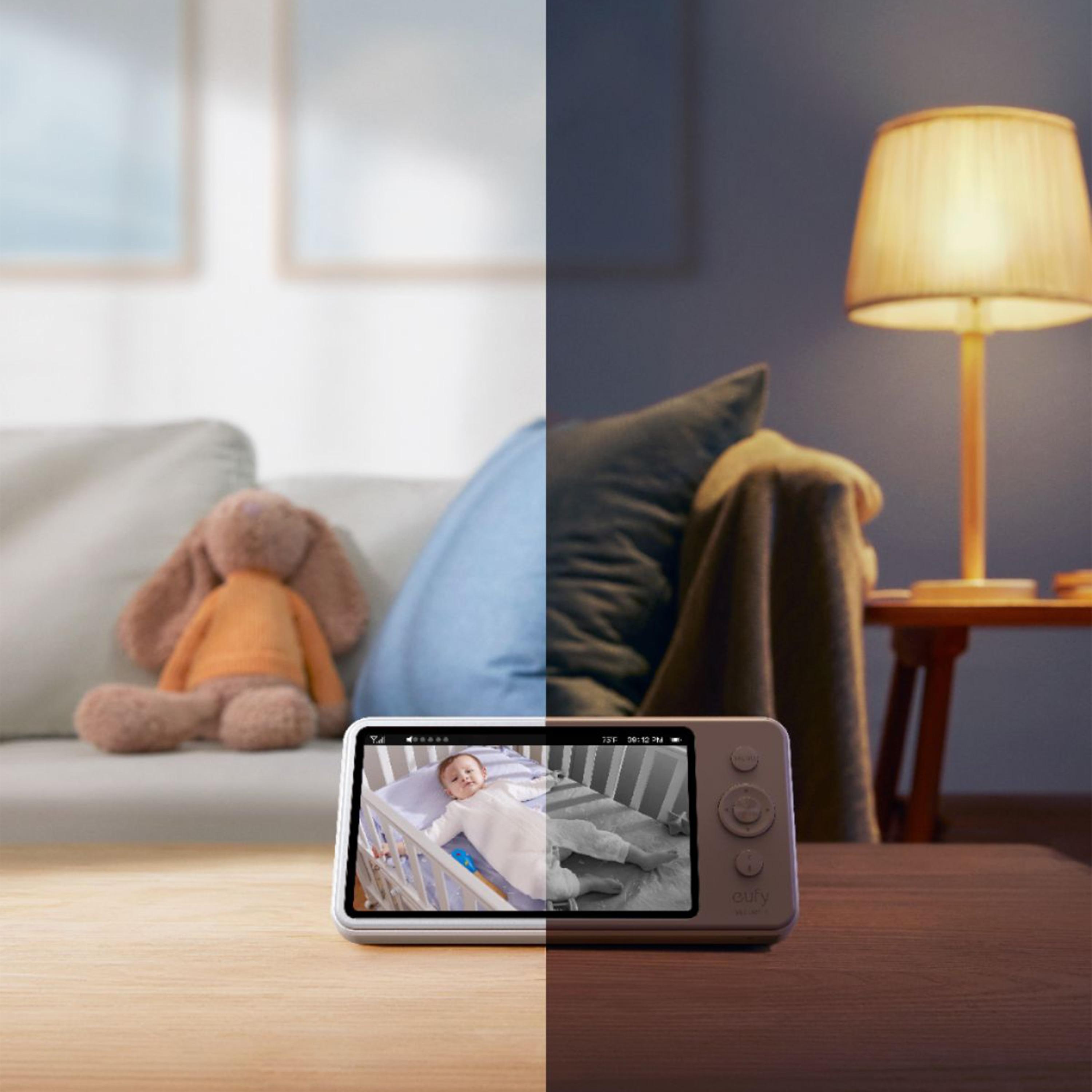 eufy Spaceview Pro Baby Monitor and Camera, 5-inch and 720p LCD Display, E83121D1