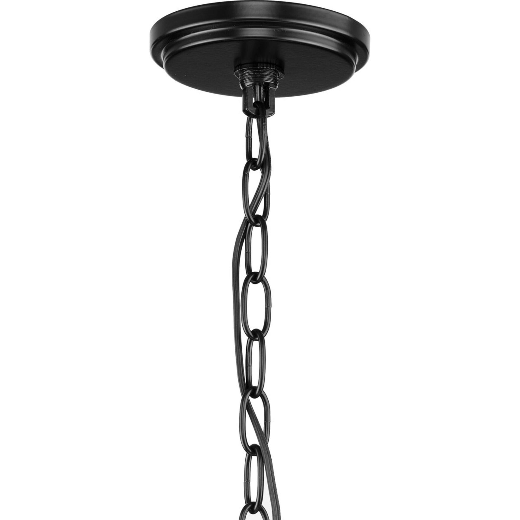 Progress Lighting P500149 Classic Dome Pendant 15" Wide Pendant - Black