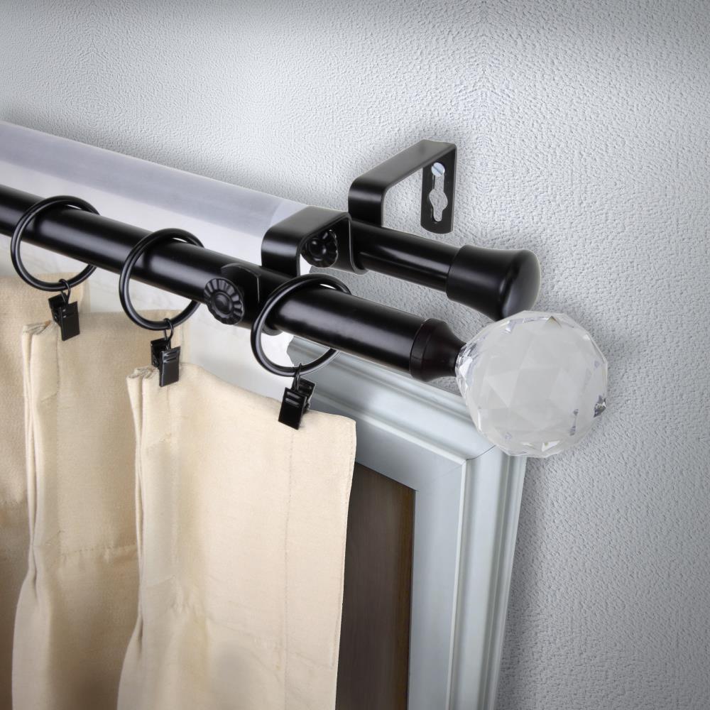 Rosdorf Park Caire Steel Adjustable Double Curtain Rod