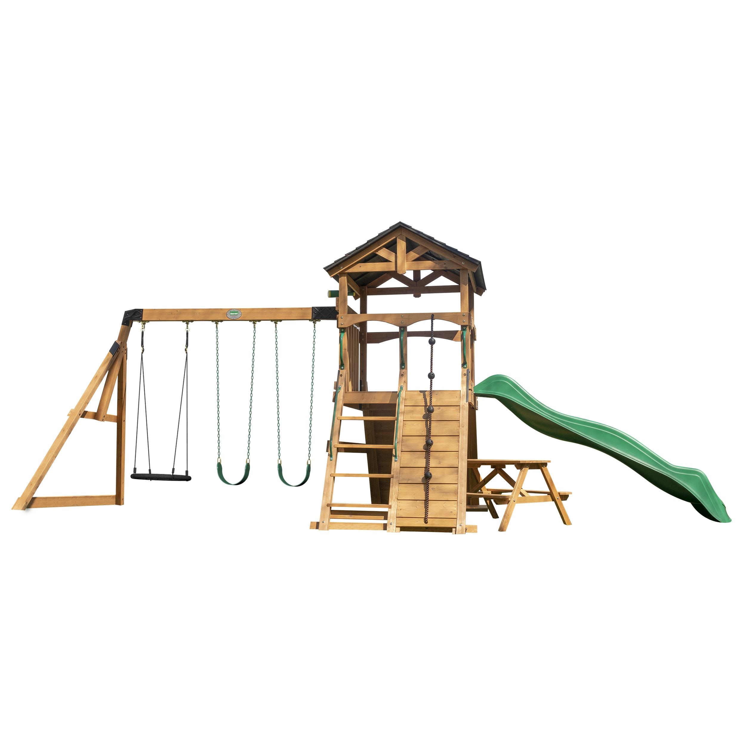 Backyard Discovery Endeavor Ii Swing Set