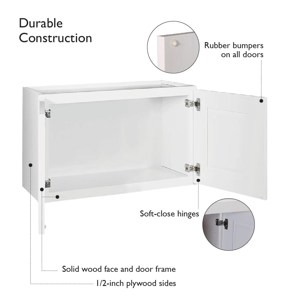 Design House Design House Brookings (Ready-to-Assemble) Shaker Style Wall Kitchen Cabinet