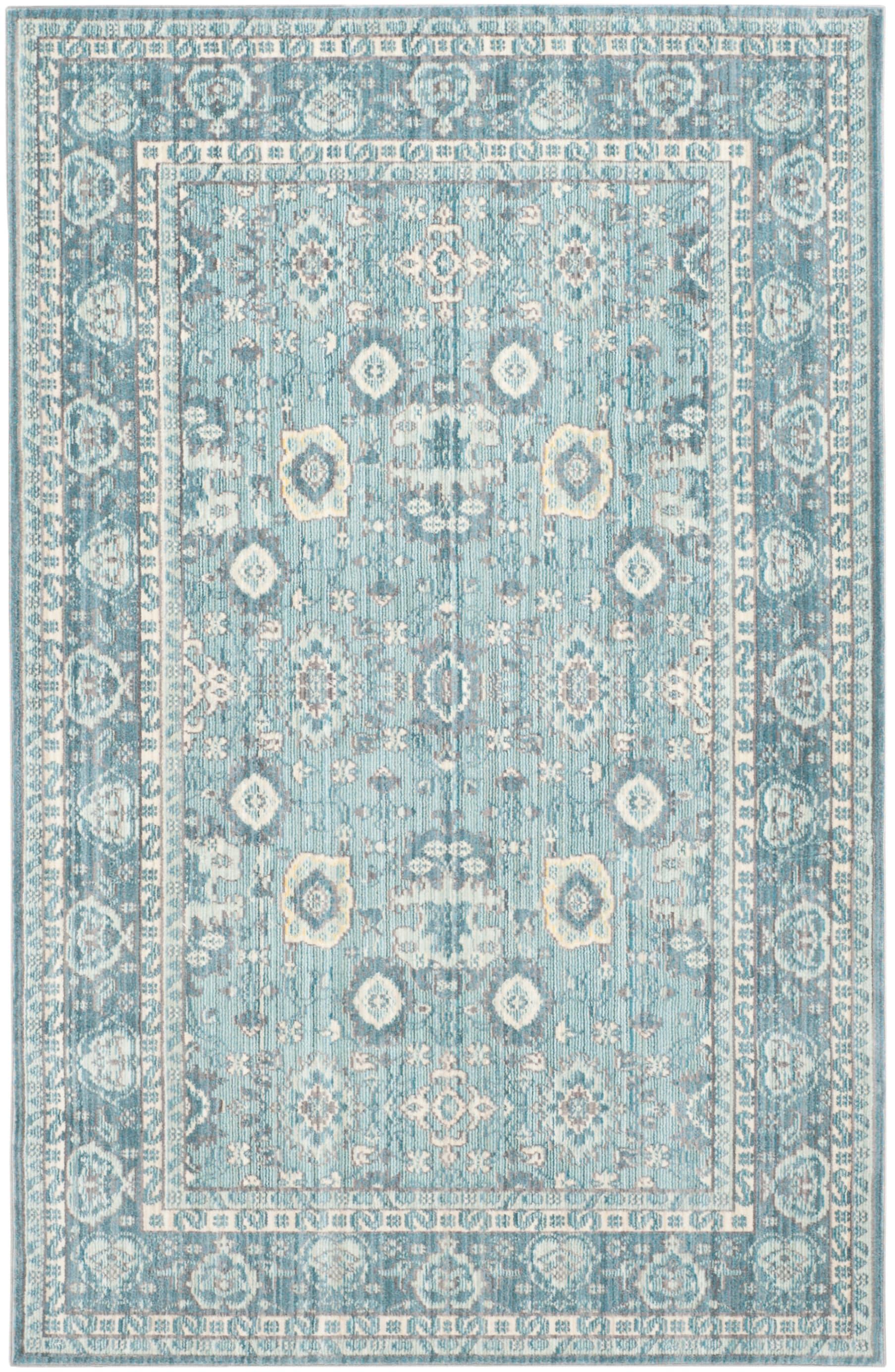 Valencia VAL110 Power Loomed Indoor Area Rug - Alpine/Multi - 4'x6' - Safavieh.