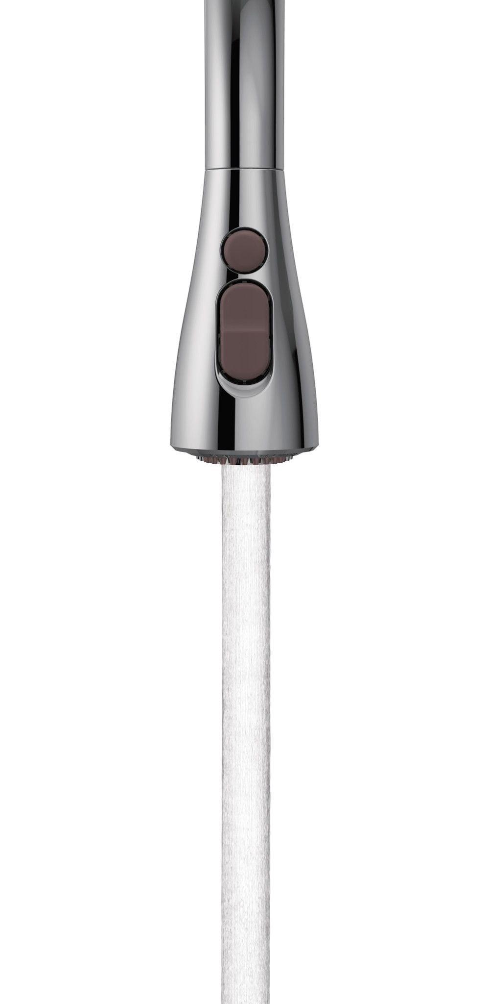 Moen Arbor One Handle Pulldown Kitchen Faucet Featuring Power Boost and Reflex