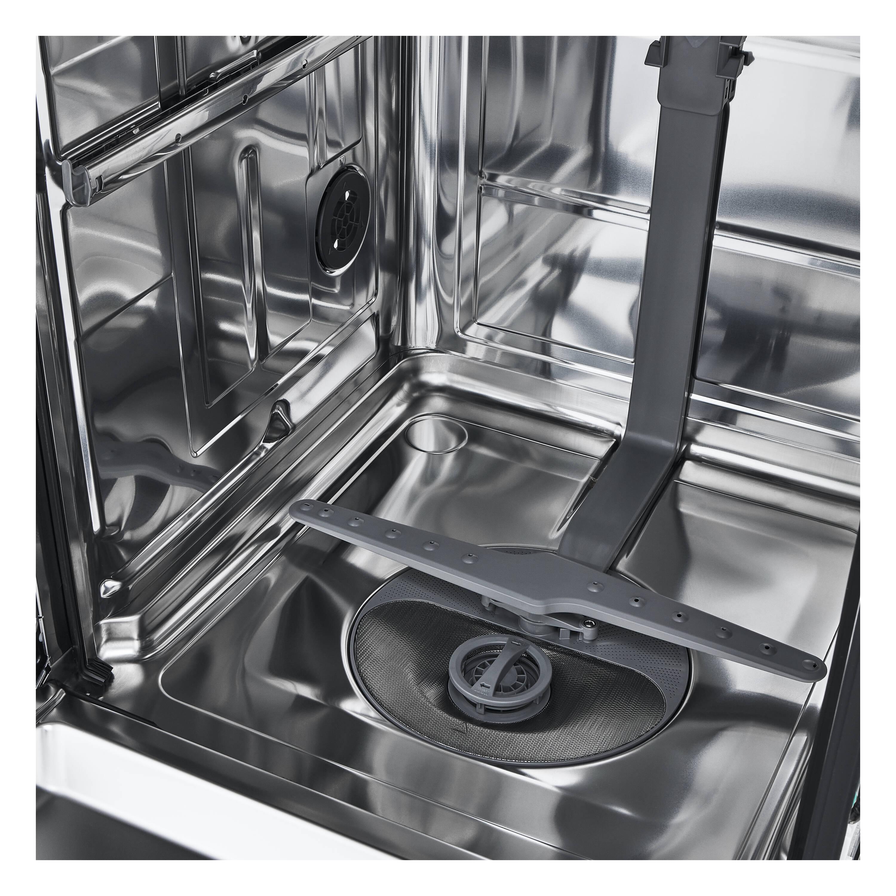 Front Control Dishwasher With Lodecibel Operation And Dynamic Dry