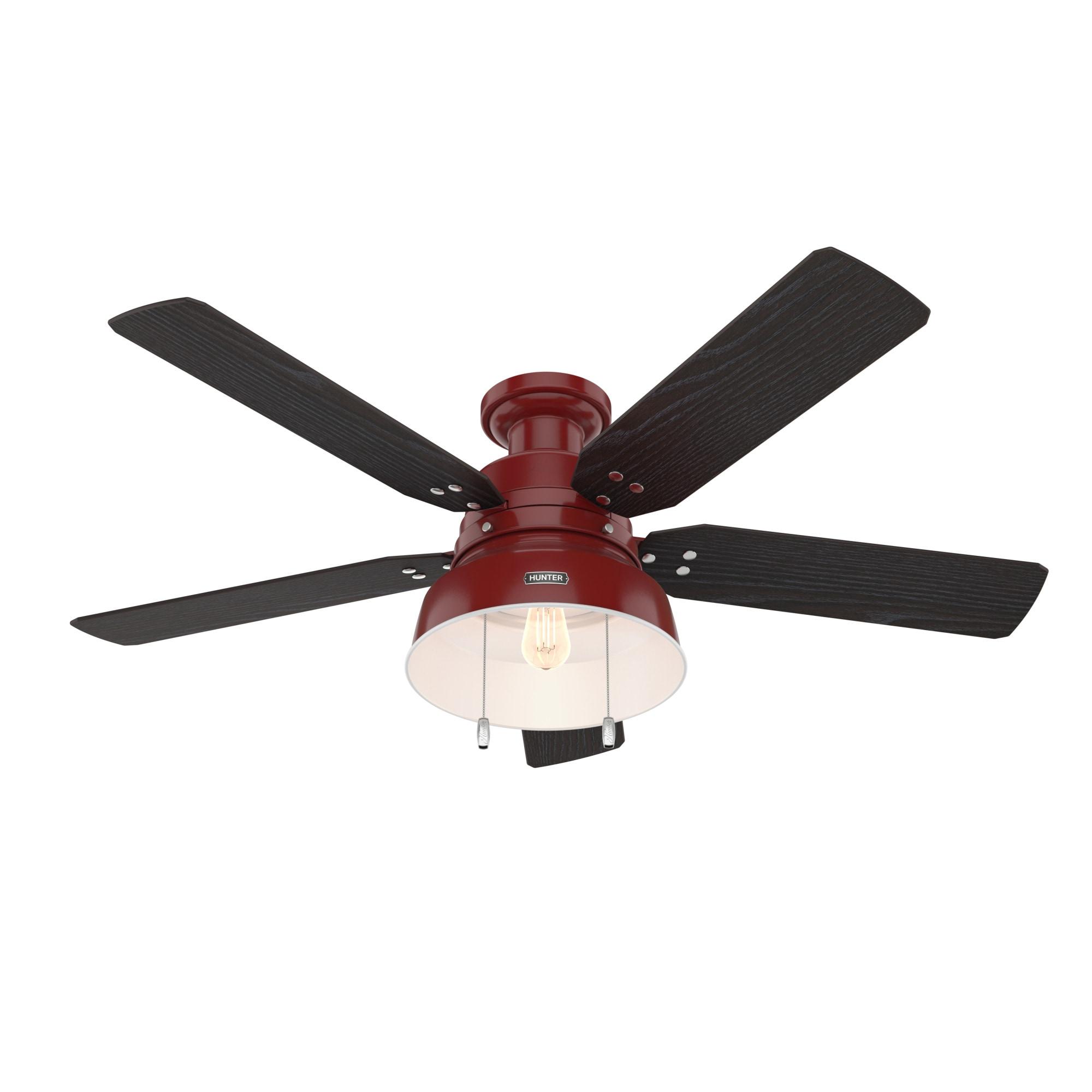 52" Mill Valley 5-Blade Outdoor Ceiling Fan with Light Kit