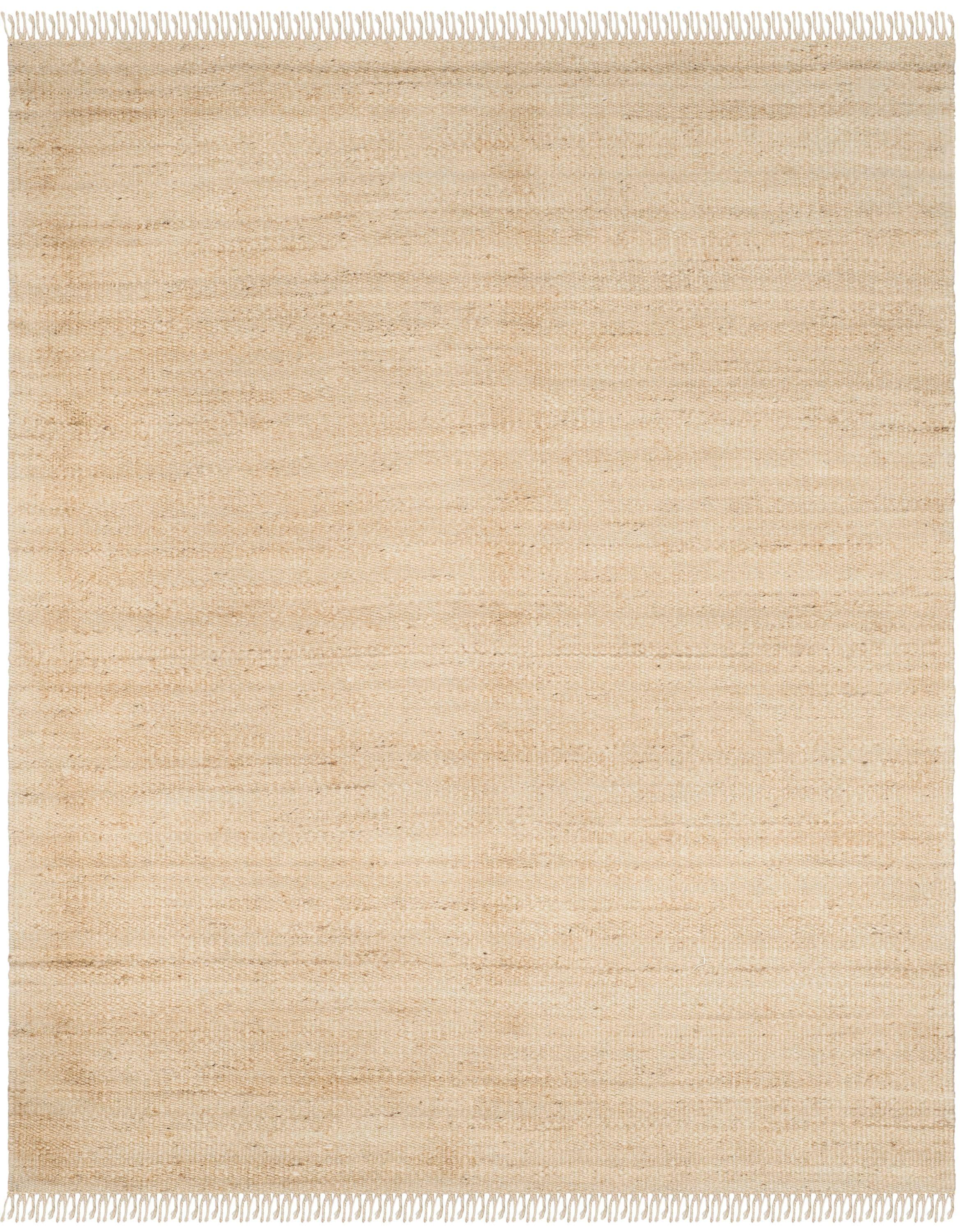 Natural Fiber NF368 Hand Woven Indoor Area Rug - Ivory - 8'x10' - Safavieh.