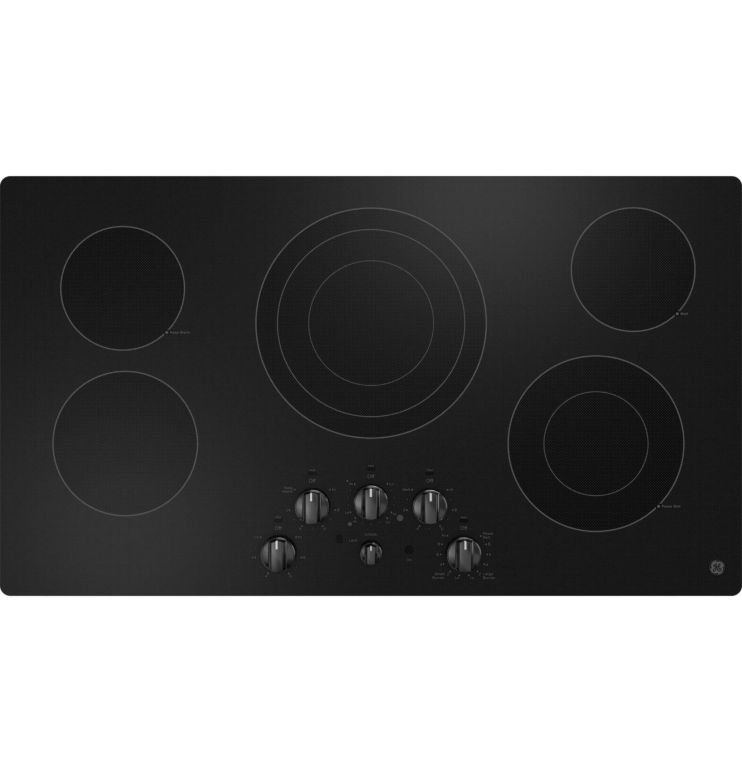 GE Appliances 36.13" Electric Cooktop with 5 Elements