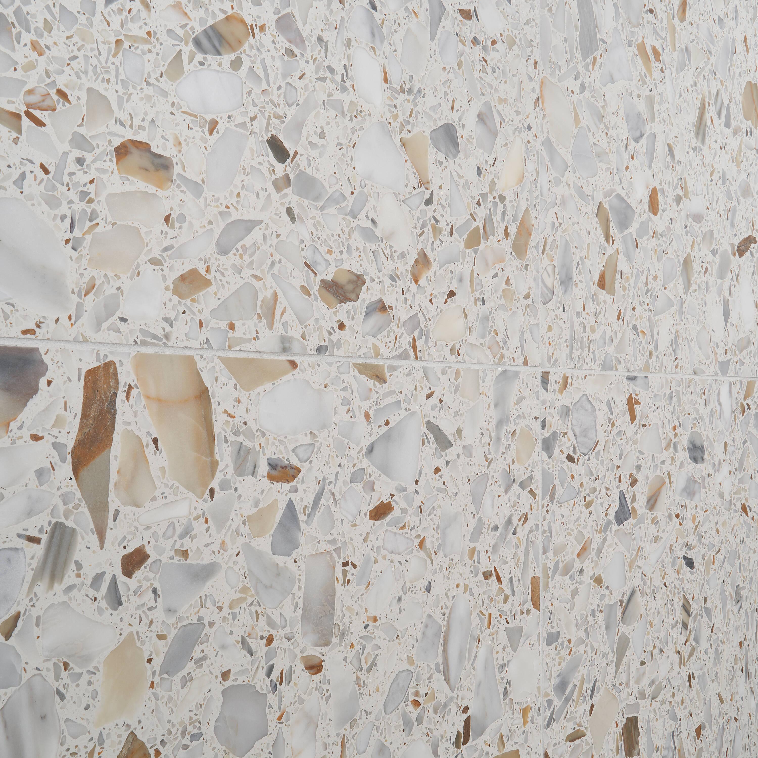 Brezza Terrazzo 23.62 in. x 23.62 in. Honed Terrazzo Floor and Wall Tile (3.87 Sq. Ft. / Each)