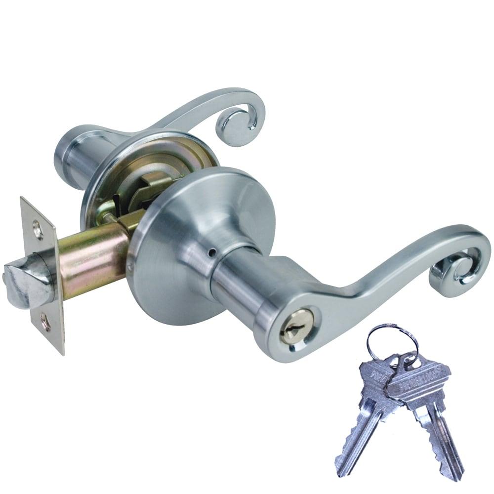 Premier Lock LEV06X-4 Keyed (Entry) Door Lever (Set of 4)
