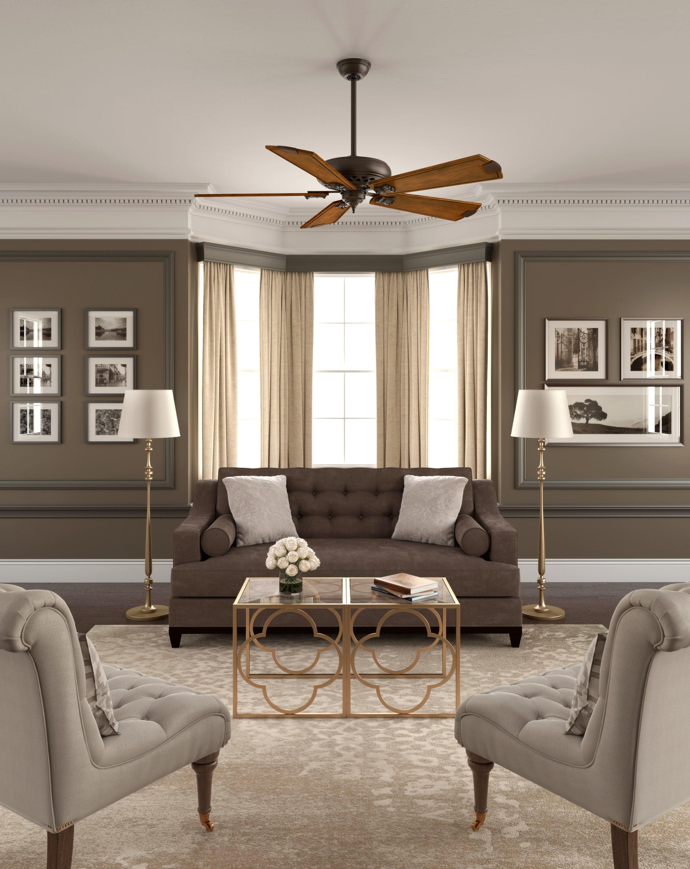 Casablanca Fan 60" Fellini 5 - Blade Standard Ceiling Fan with Wall Control