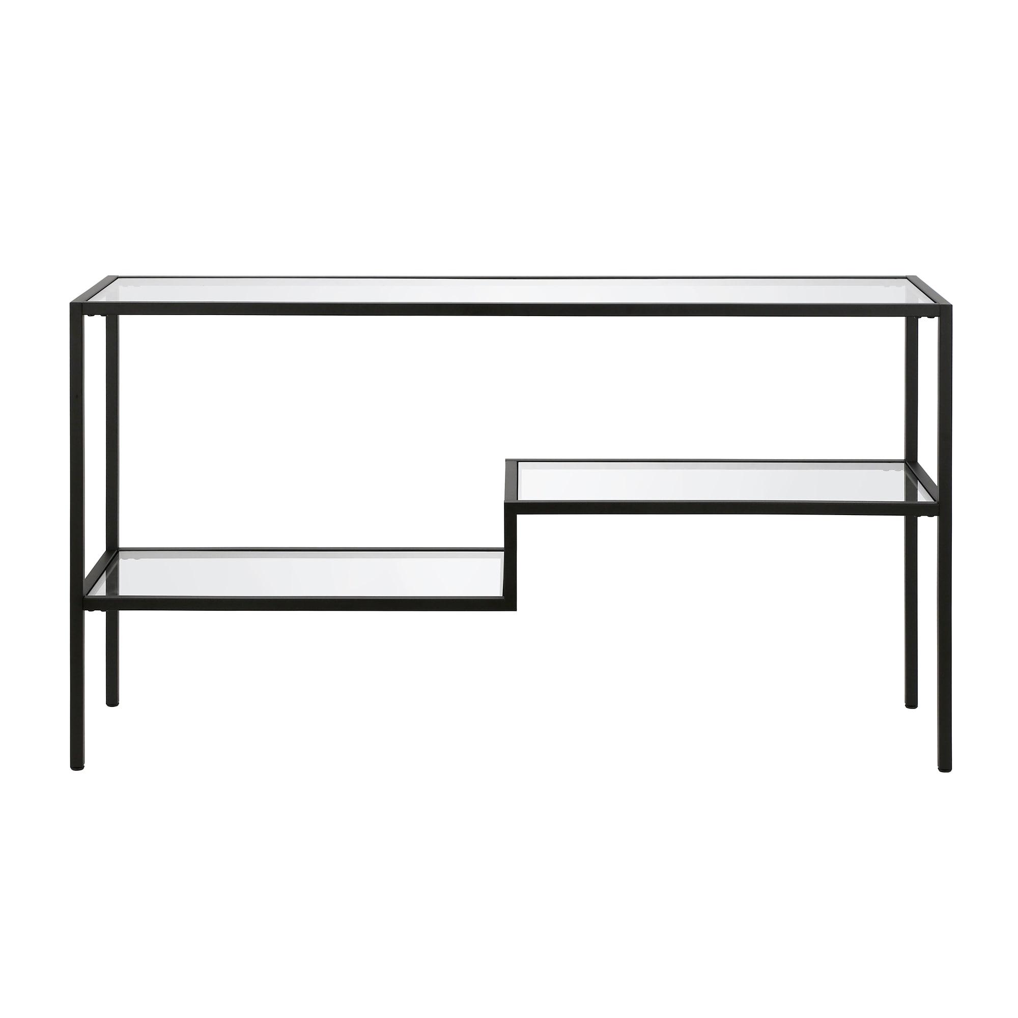 Lovett Glass Top Console Table