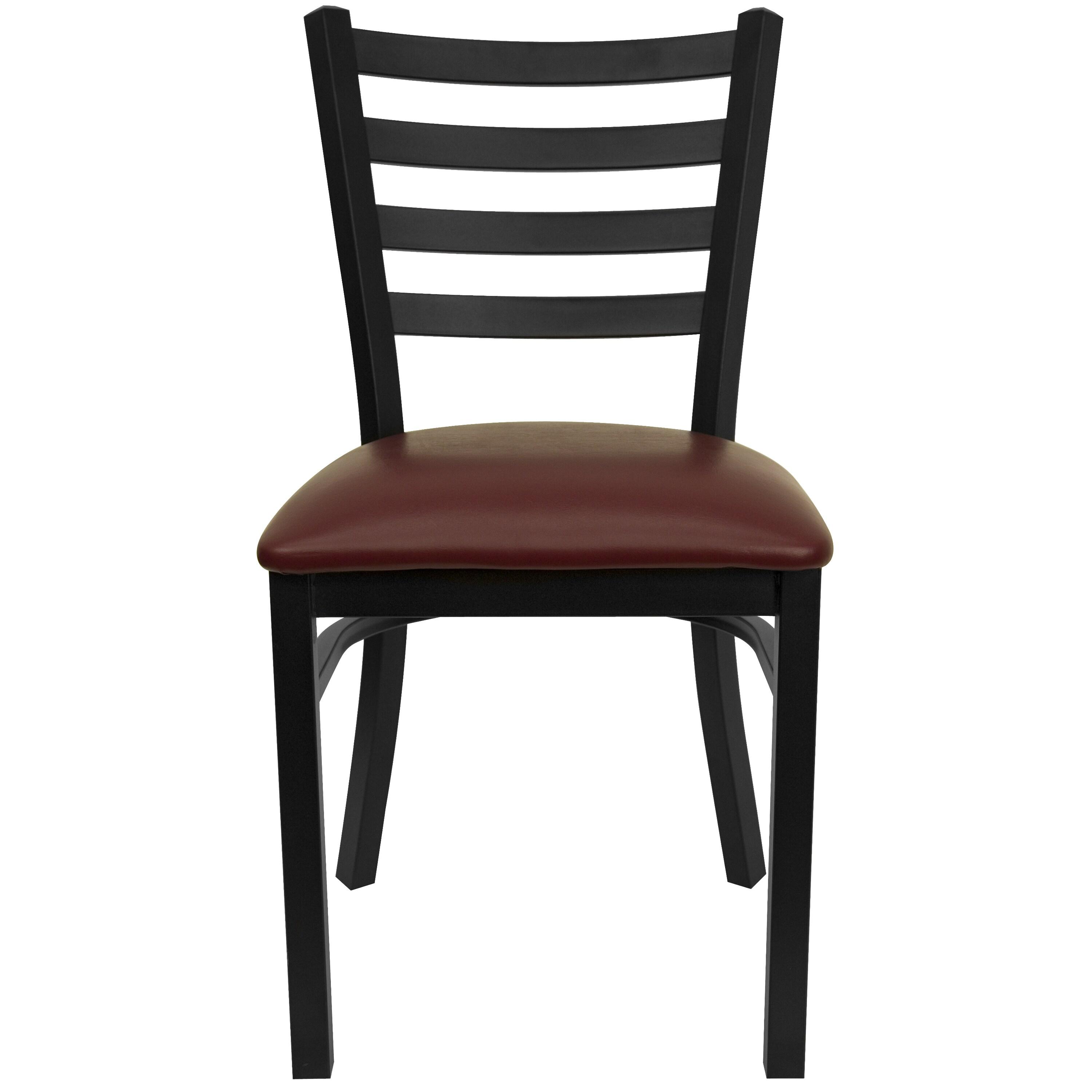 Flash Furniture Kendall Ladder Back Metal Restaurant Chair