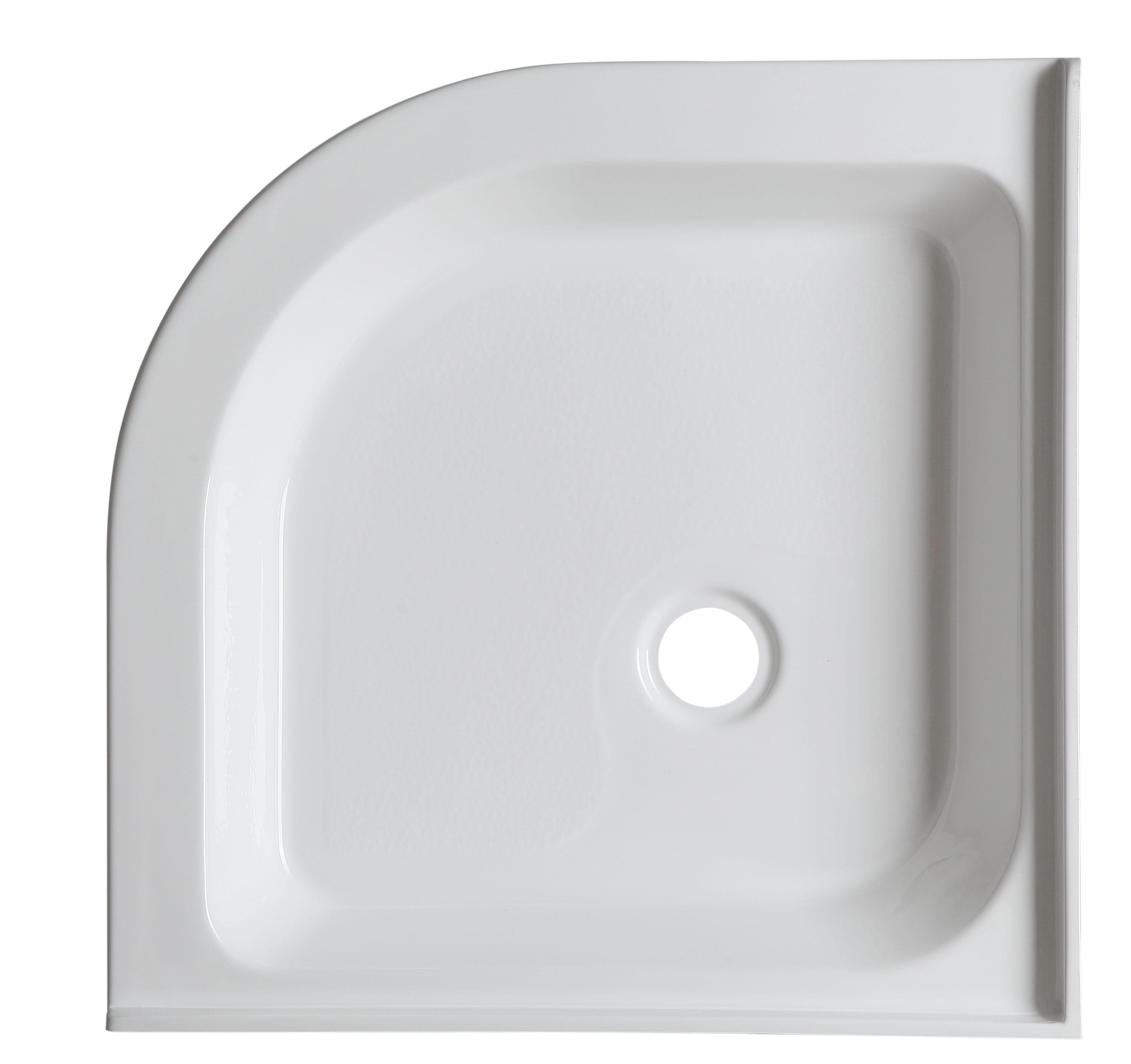 Randi 36'' W 36'' D Sector Double Shower Base