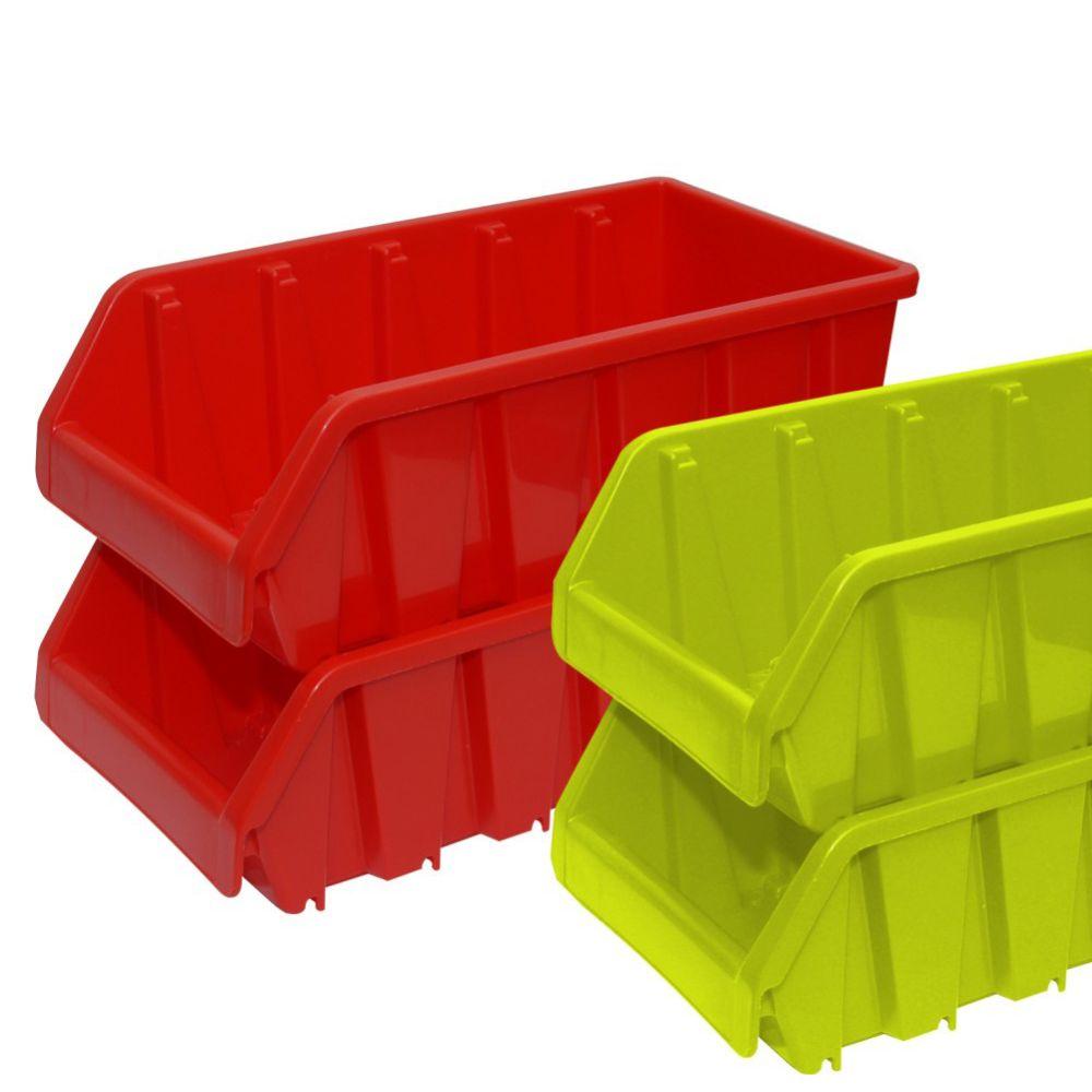 Rebrilliant Rebrilliant Plastic Decorative Bin (Set of 6)