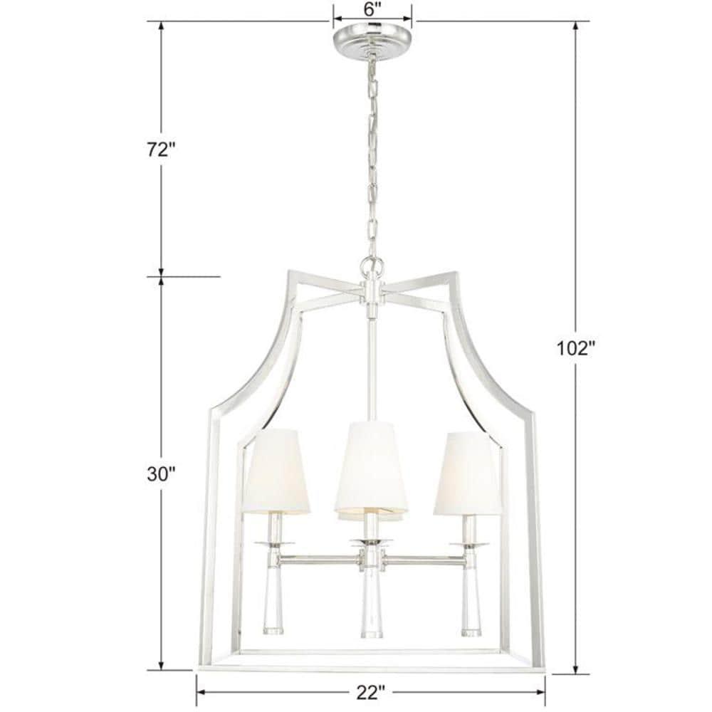 Charlier 4 - Light Dimmable Geometric Chandelier