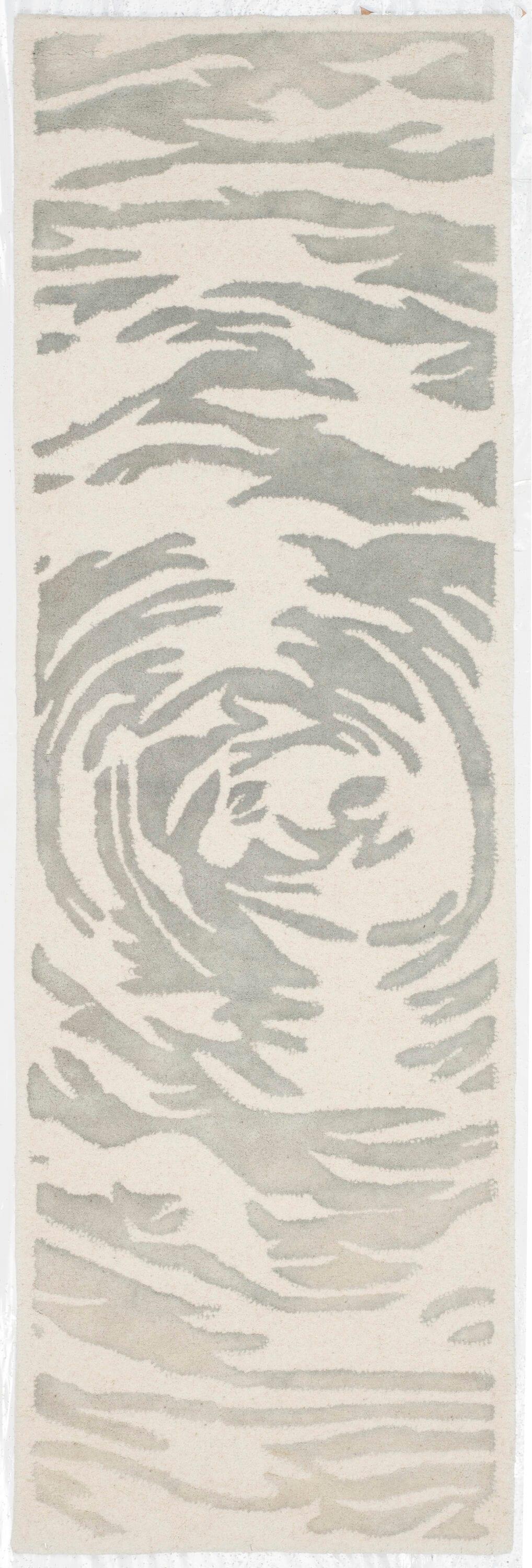 Bella BEL128 Hand Tufted Runner Rug - Ivory/Grey - 2'3"x7' - Safavieh.