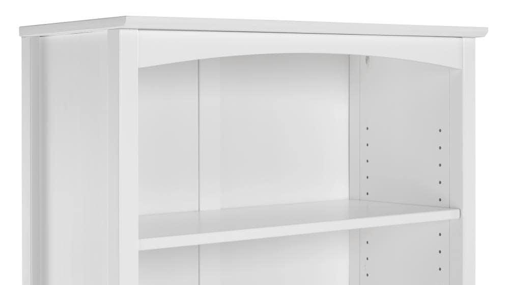 Shaker Style Bookcase - 48"H - White Finish