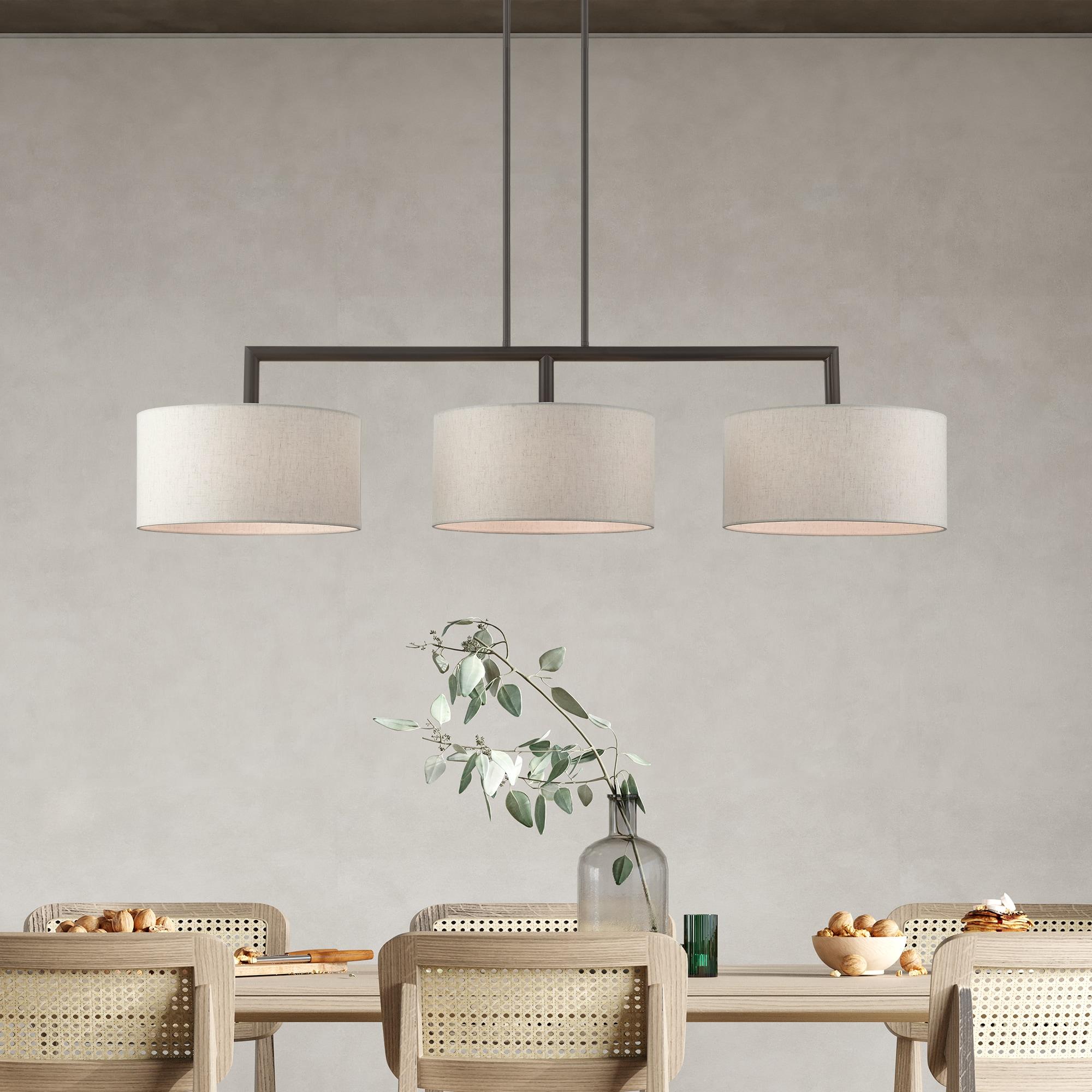 Livex Lighting Meridian 3 - Light Chandelier in  English Bronze