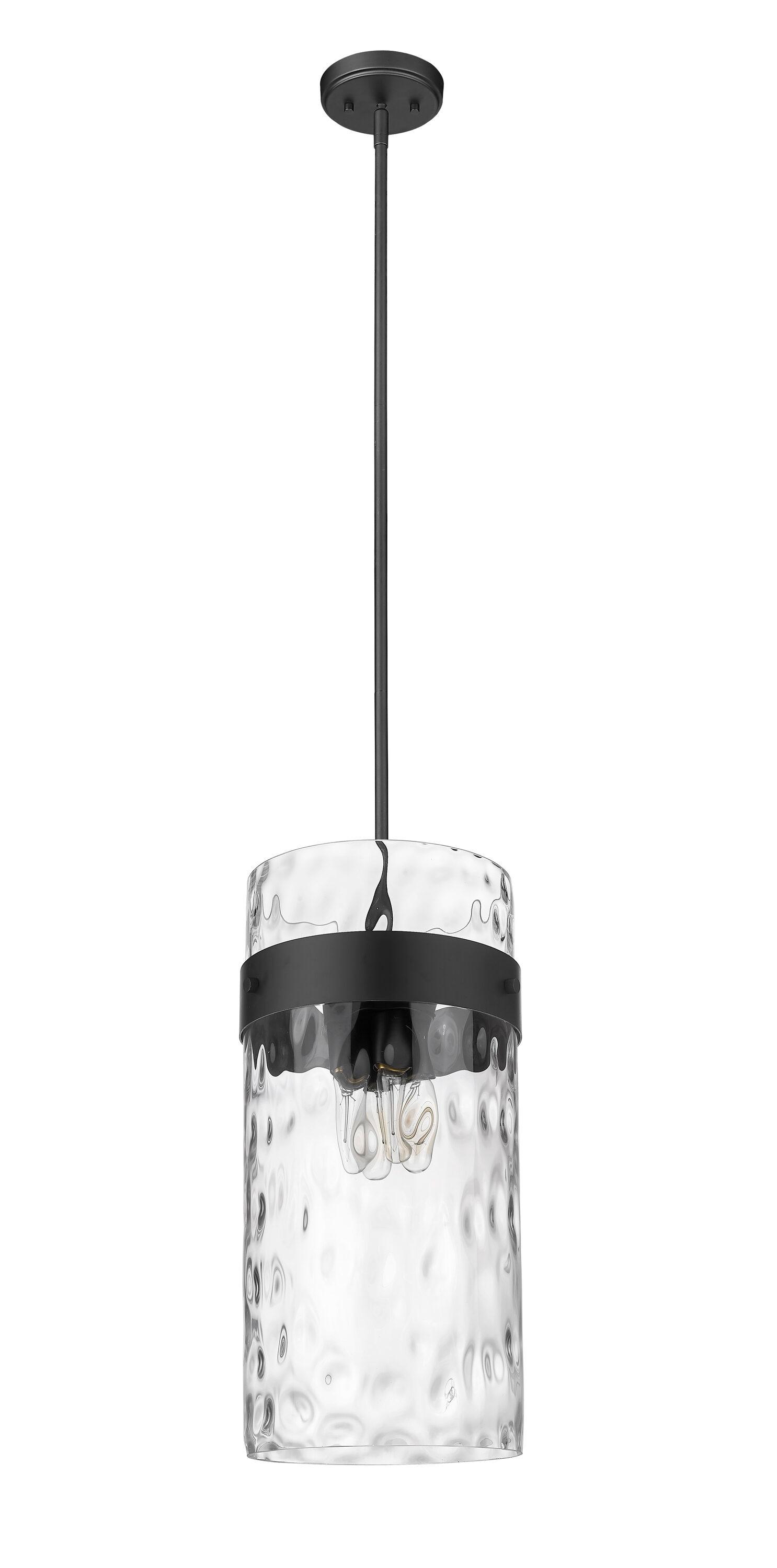 Z-Lite Fontaine 4 - Light Pendant in  Matte Black