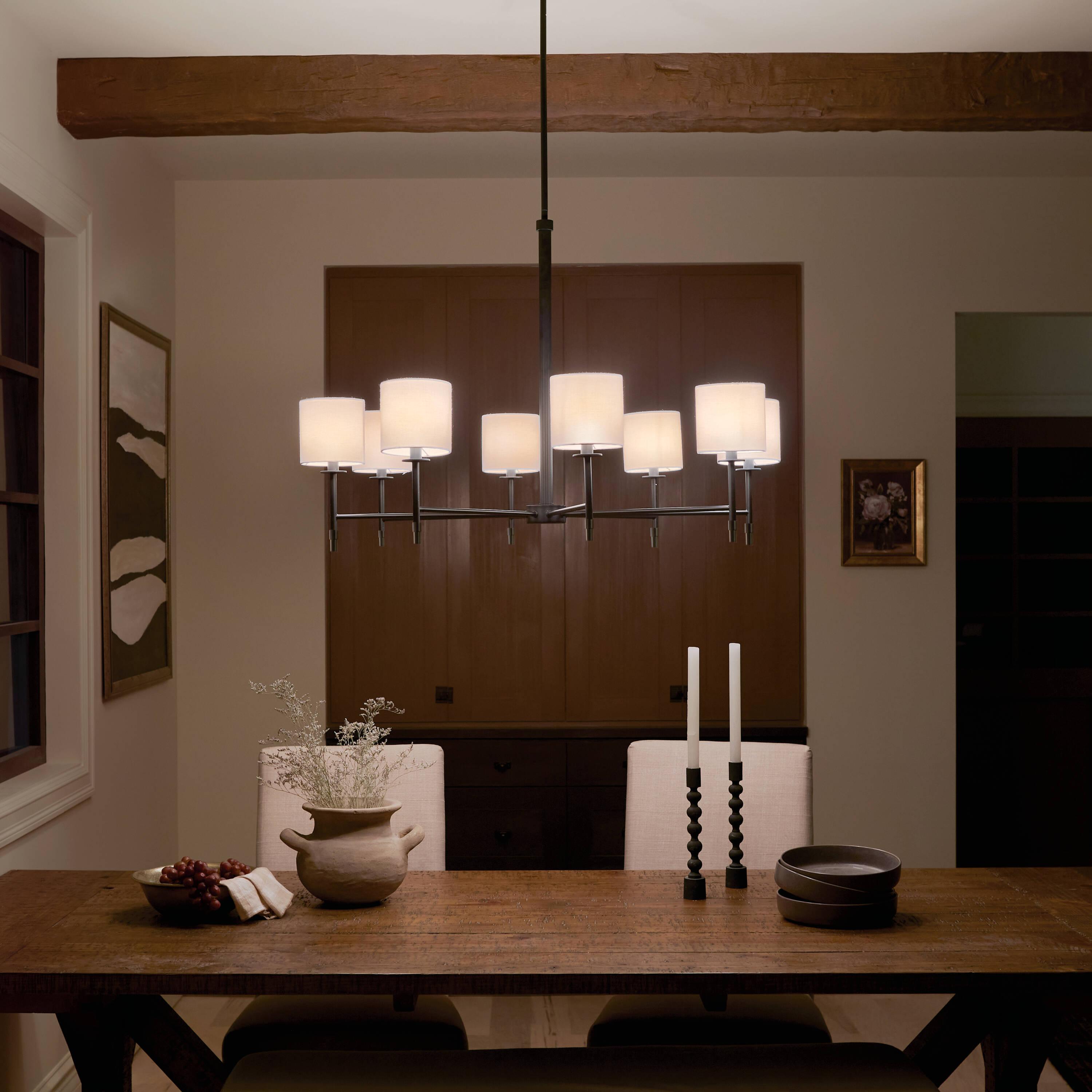 Kichler Lighting Ali 8 - Light Chandelier in  Black