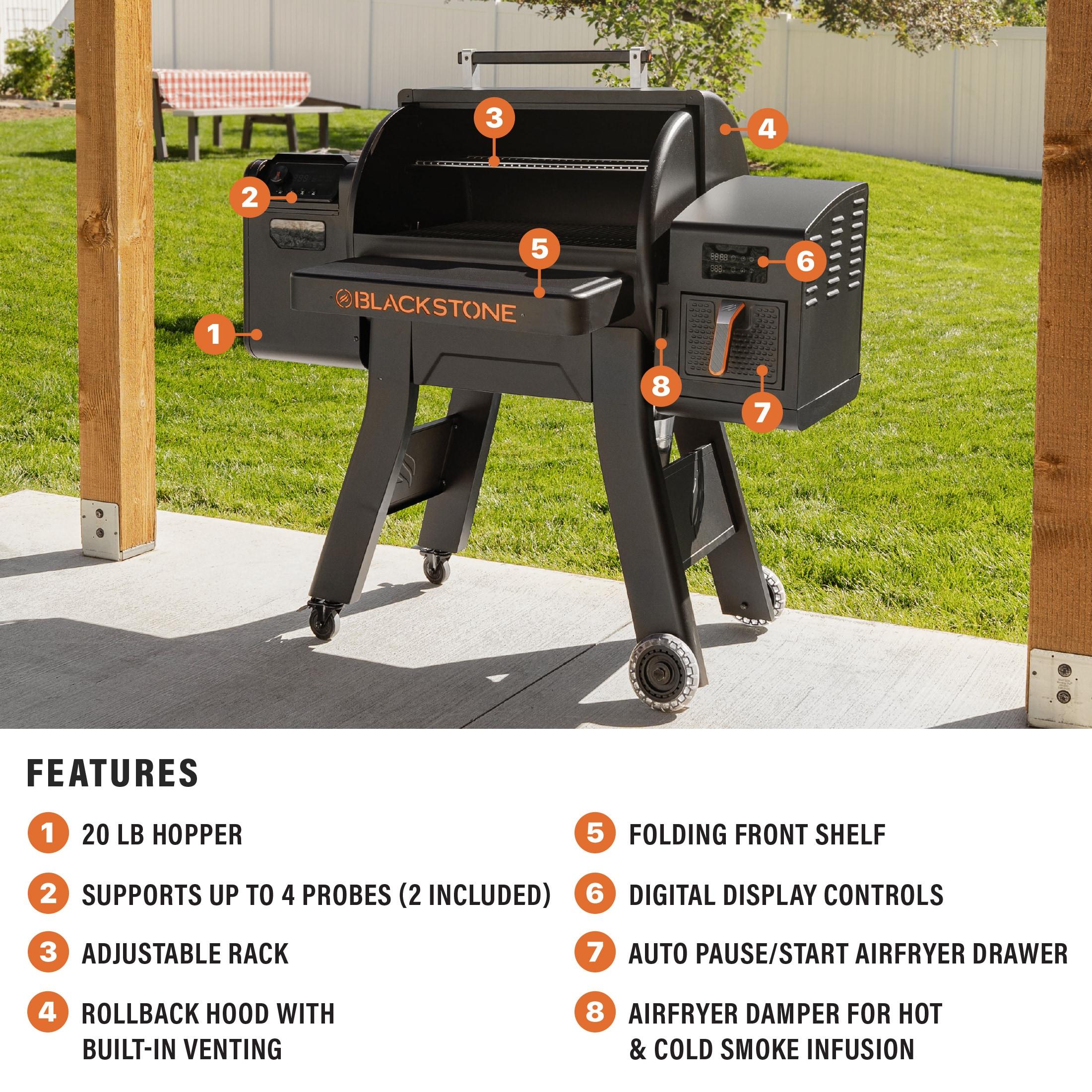 Blackstone Blackstone 900 Pellet Grill Smoker Air Fryer Combo