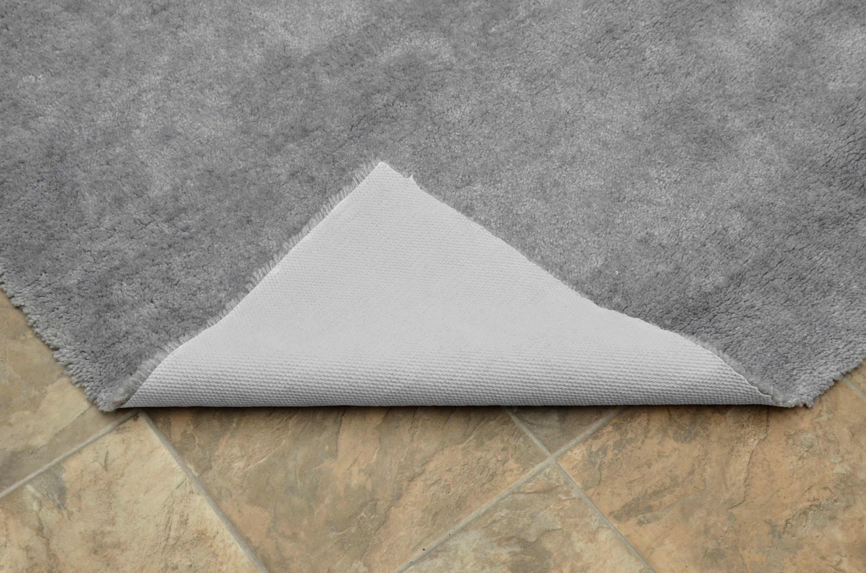 5'x6' Washable Bathroom Carpet Platinum Gray - Garland Rug