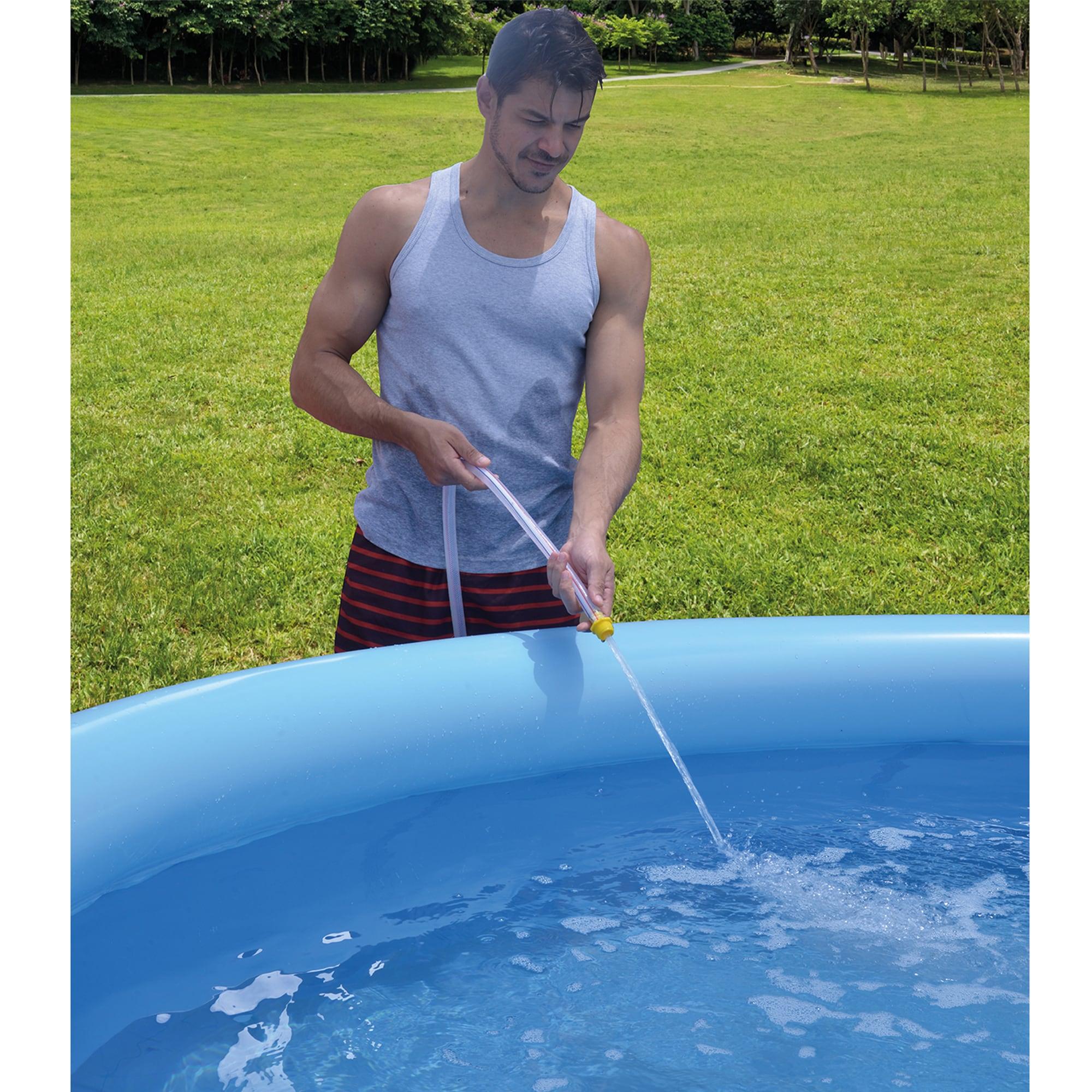 JLeisure Plastic Round Inflatable Pool 25'' H x 96'' W x 96'' L (Set of 2)