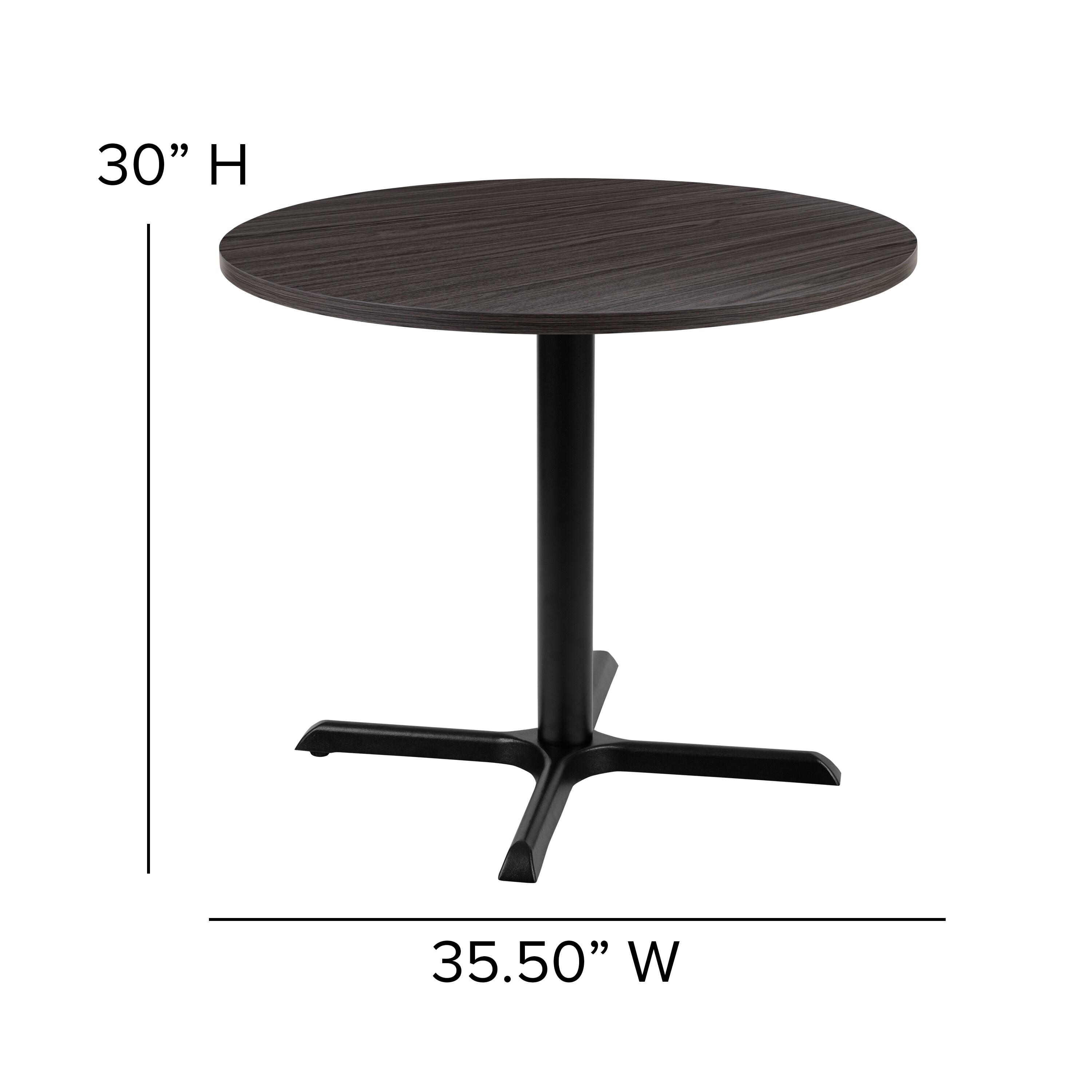 Flash Furniture 36" Round Multi-Purpose Conference Table - Meeting Table for Office