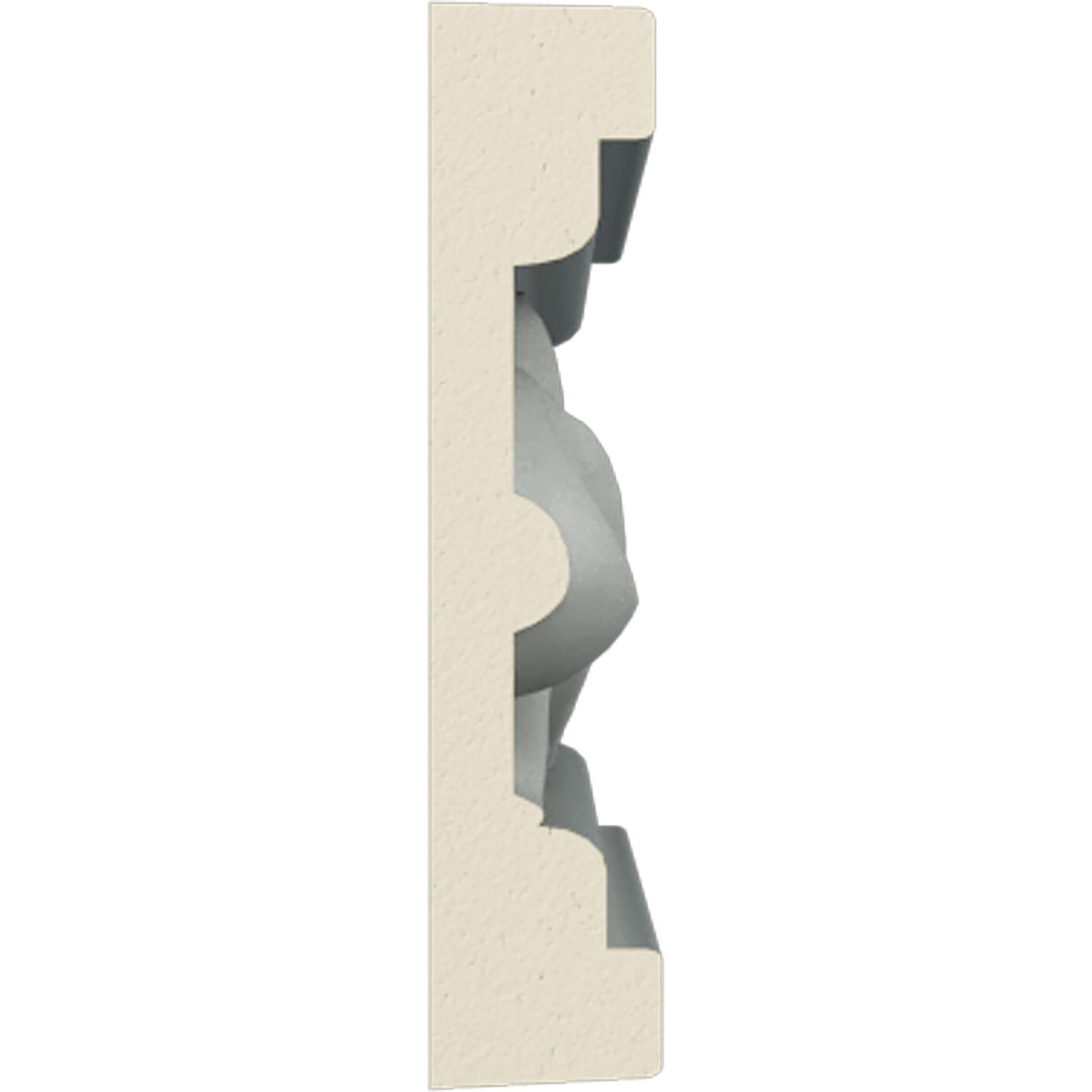 Attica 3.5'' H x 96'' W x 0.75'' D Urethane Chair Rail