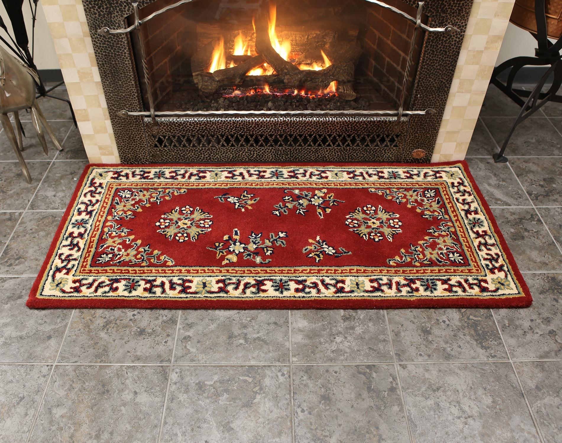 World Menagerie Geloff Hand Tufted Wool Oriental Rug