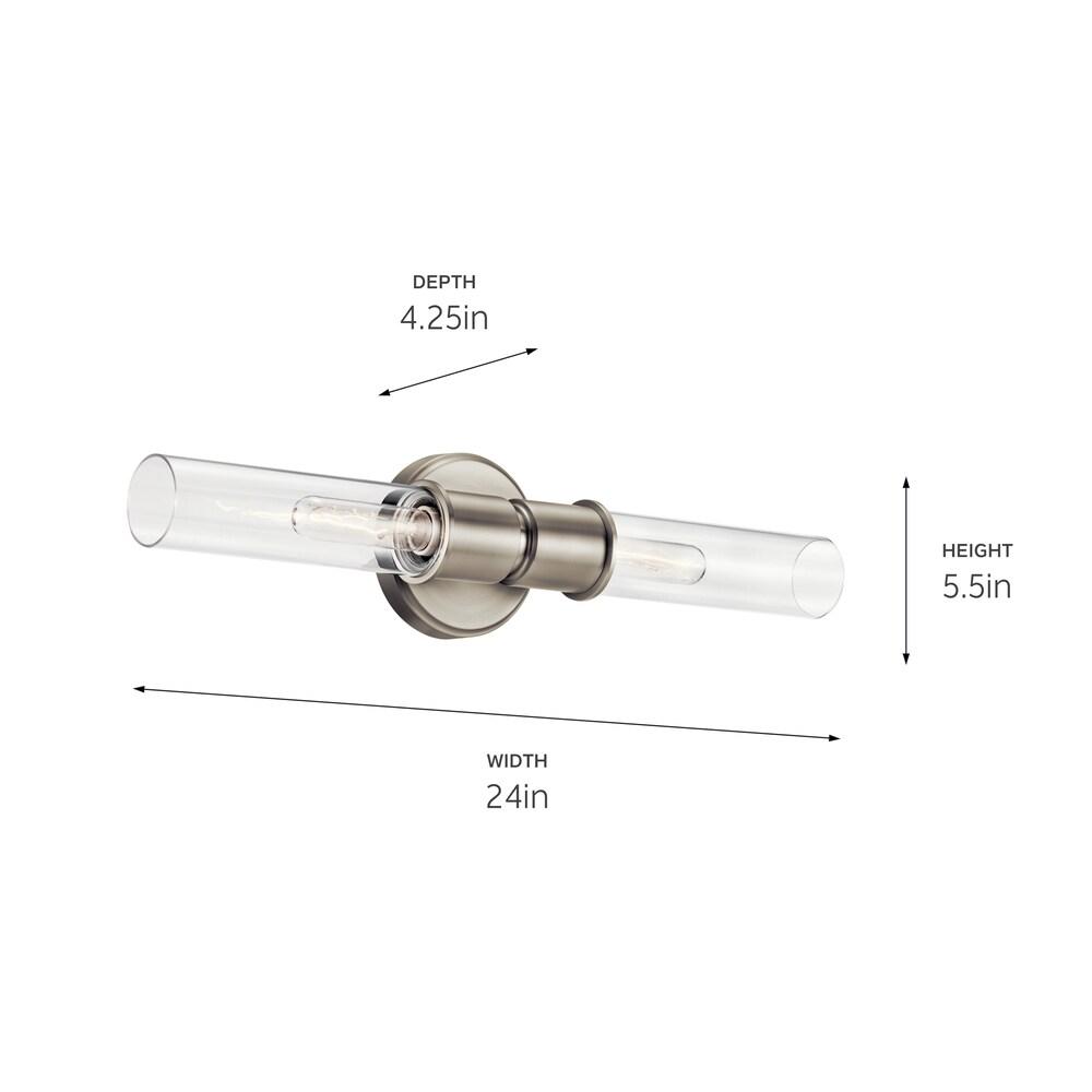 Kichler Lighting Aviv 2 - Light Sconce in Brushed Nickel
