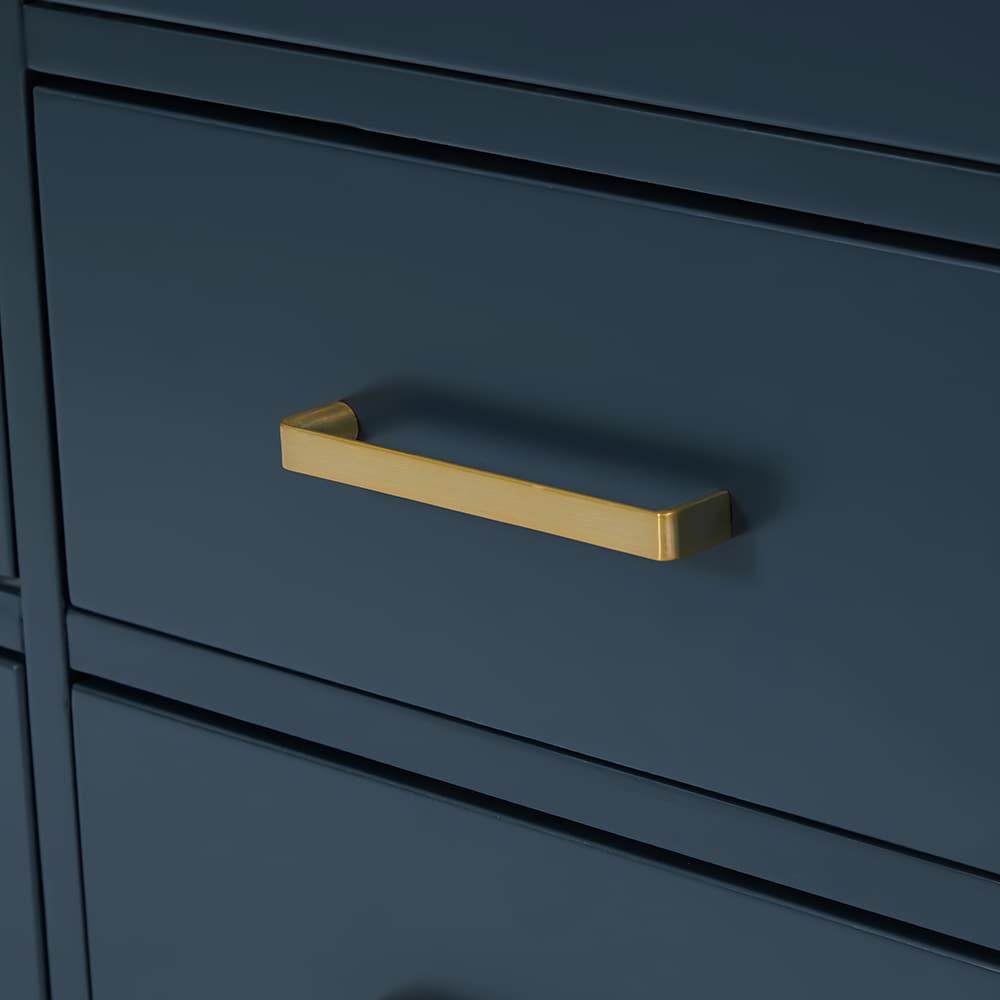 Ariel A061d-Bc Cambridge 60" Double Free Standing Vanity Cabinet Only - Blue