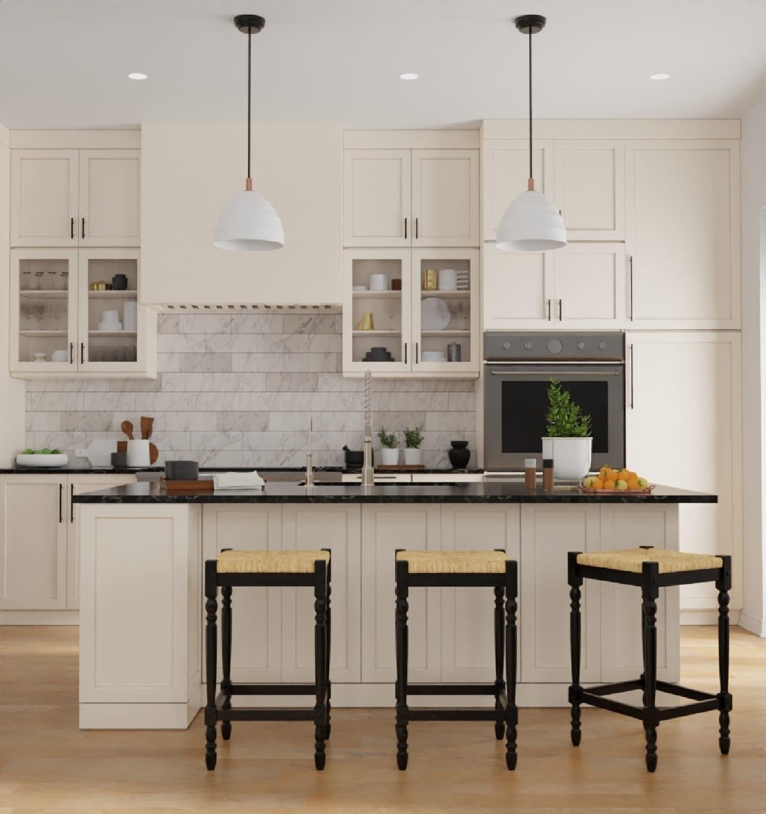 Carolina Classics Frederick 29" Bar stool in Black